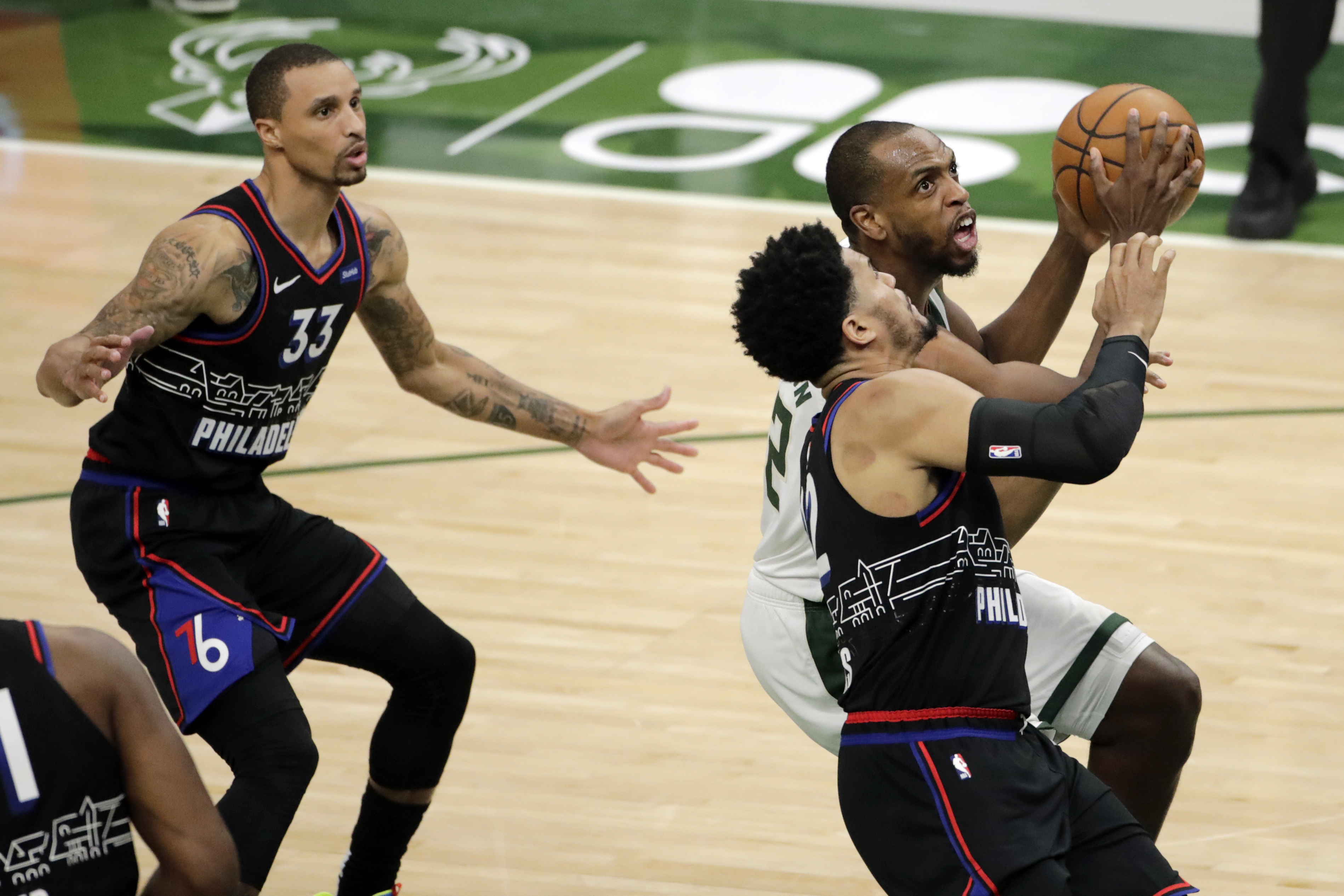 Tobias Harris Philadelphia 76ers Game-Used #33 Gray City Jersey vs.  Milwaukee Bucks on April 4 2019 - Size 48+4