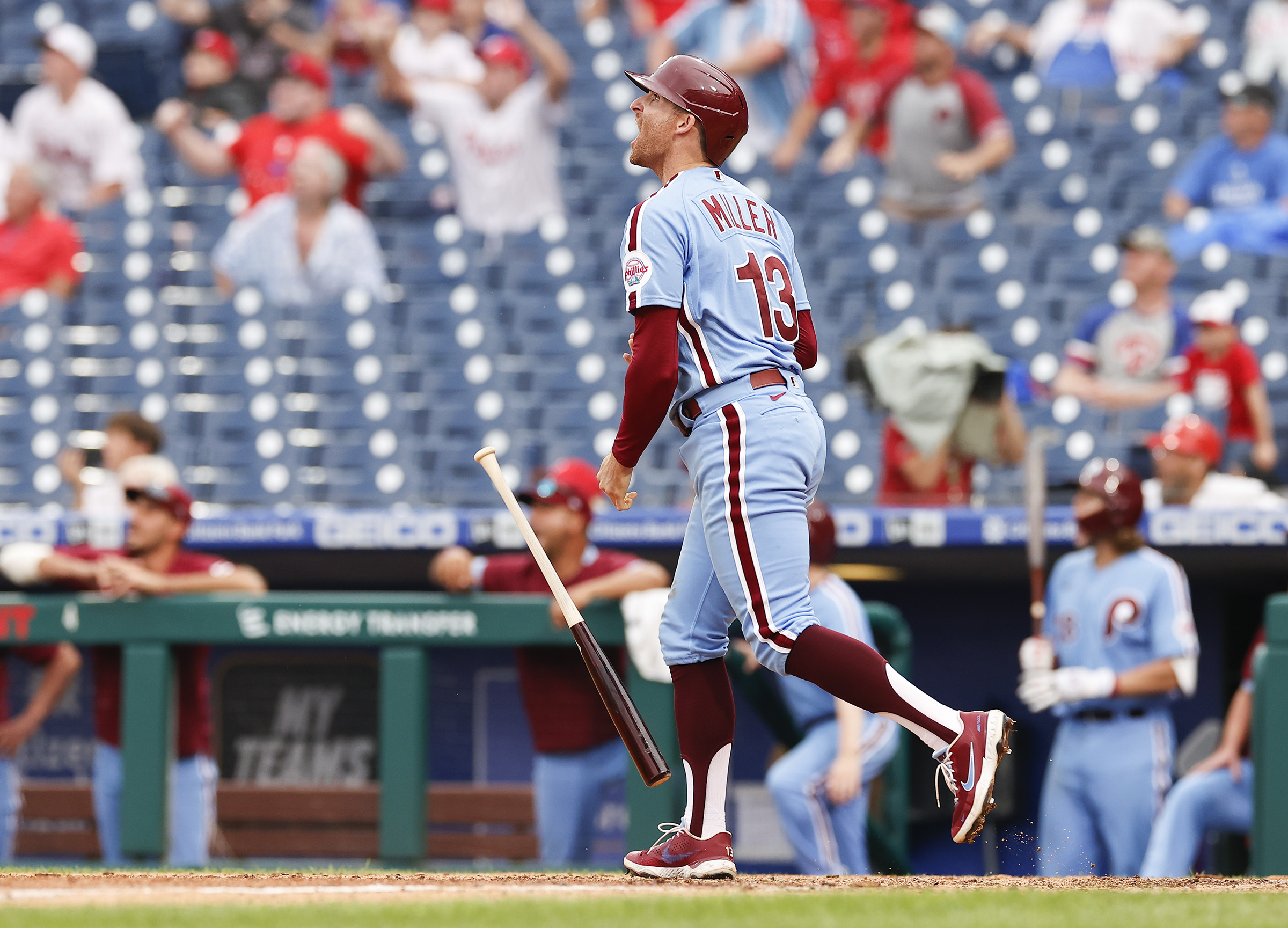 First Baseman Rhys Hoskins Is Carrying the Philadelphia Phillies' Offense  This Season With Bryce Harper Injured - Sports Illustrated Inside The  Phillies