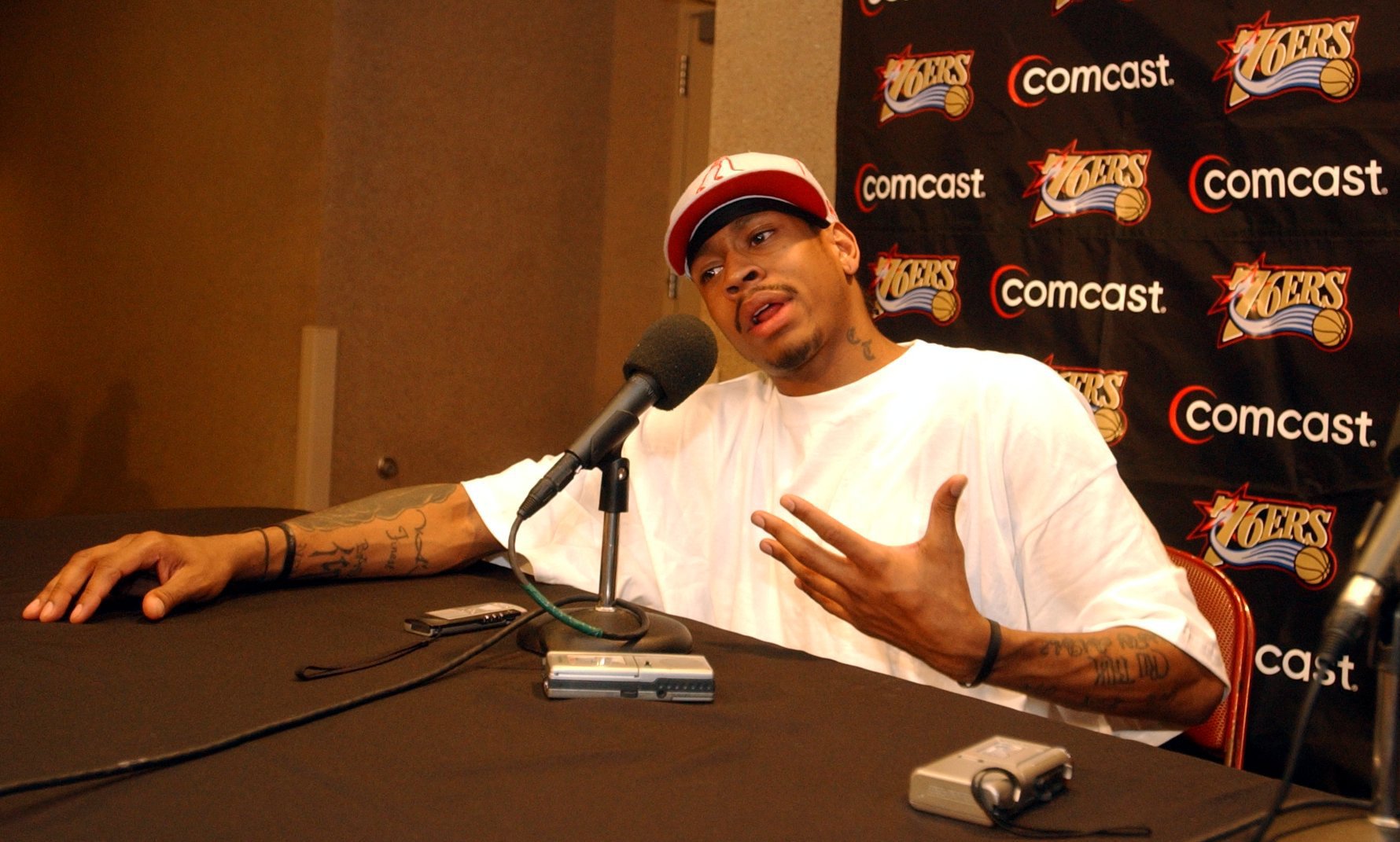 When did Allen Iverson say 'We talkin' 'bout practice?' 20 years ago, in  2002
