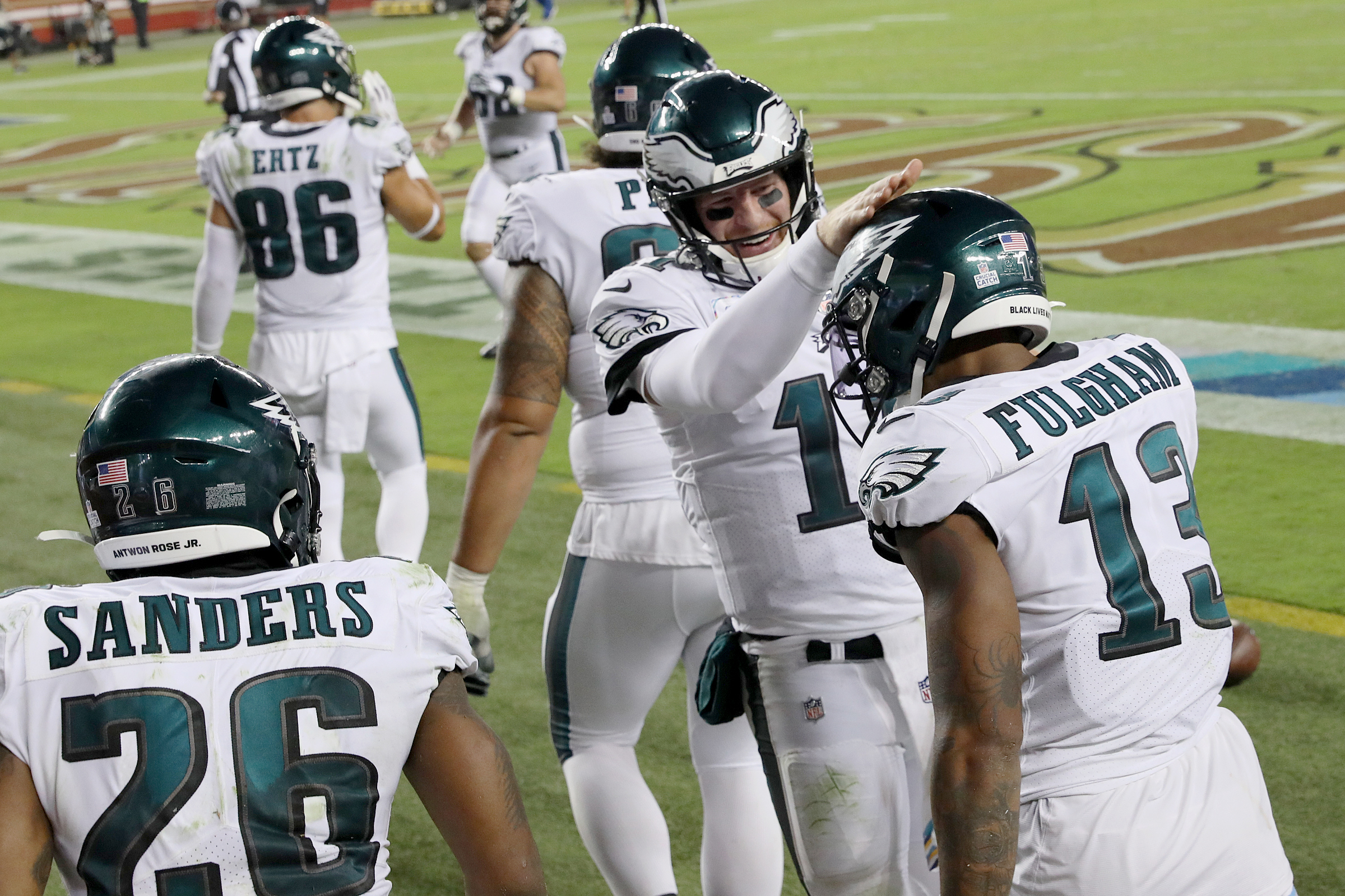 Eagles vs. 49ers score, takeaways: Philadelphia blows out banged