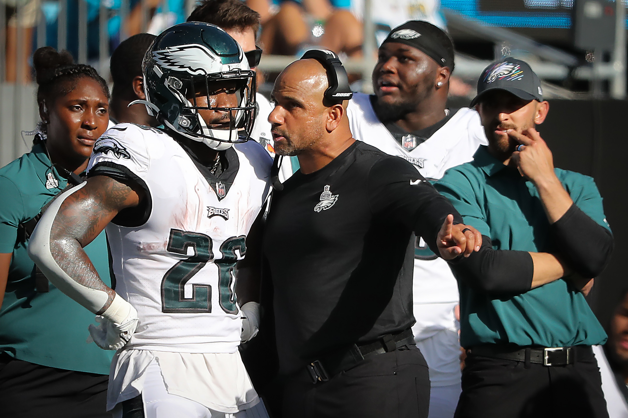 Jemal Singleton is the Eagles' nominee for the NFL Salute to Service Award