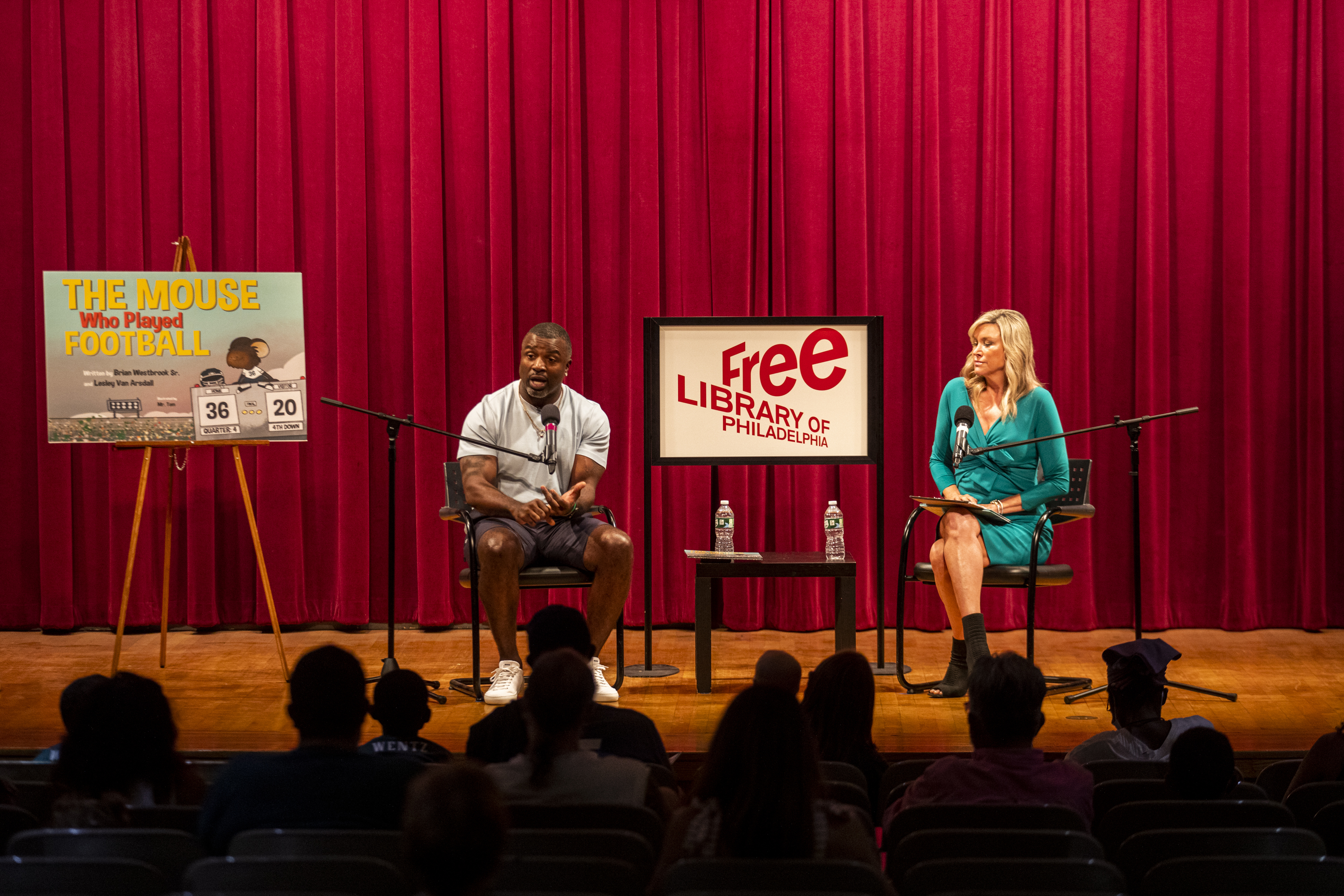 Eagles legend Brian Westbrook to talk about his new children's book at Free  Library event