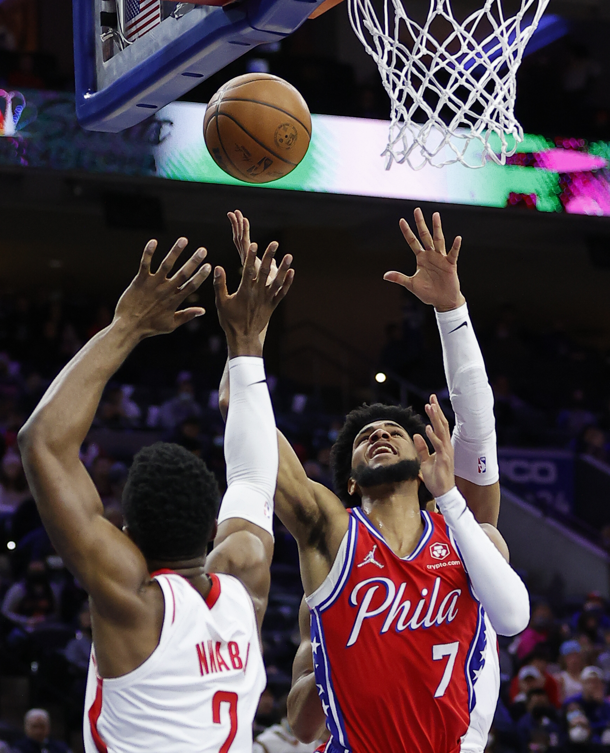 Embiid's triple-double too much for Rockets