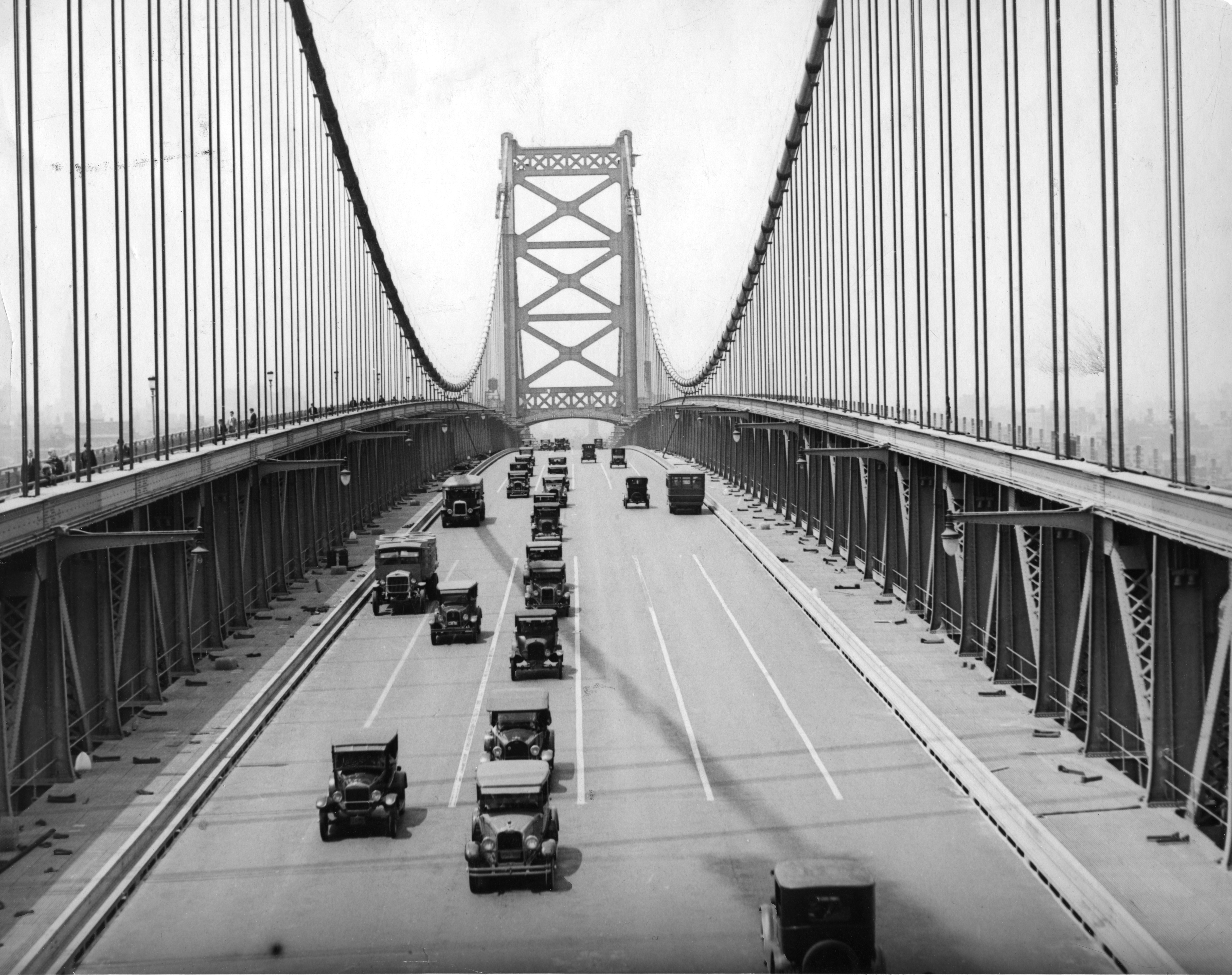 Before the Benjamin Franklin Bridge opened 100 years ago, Pa. and