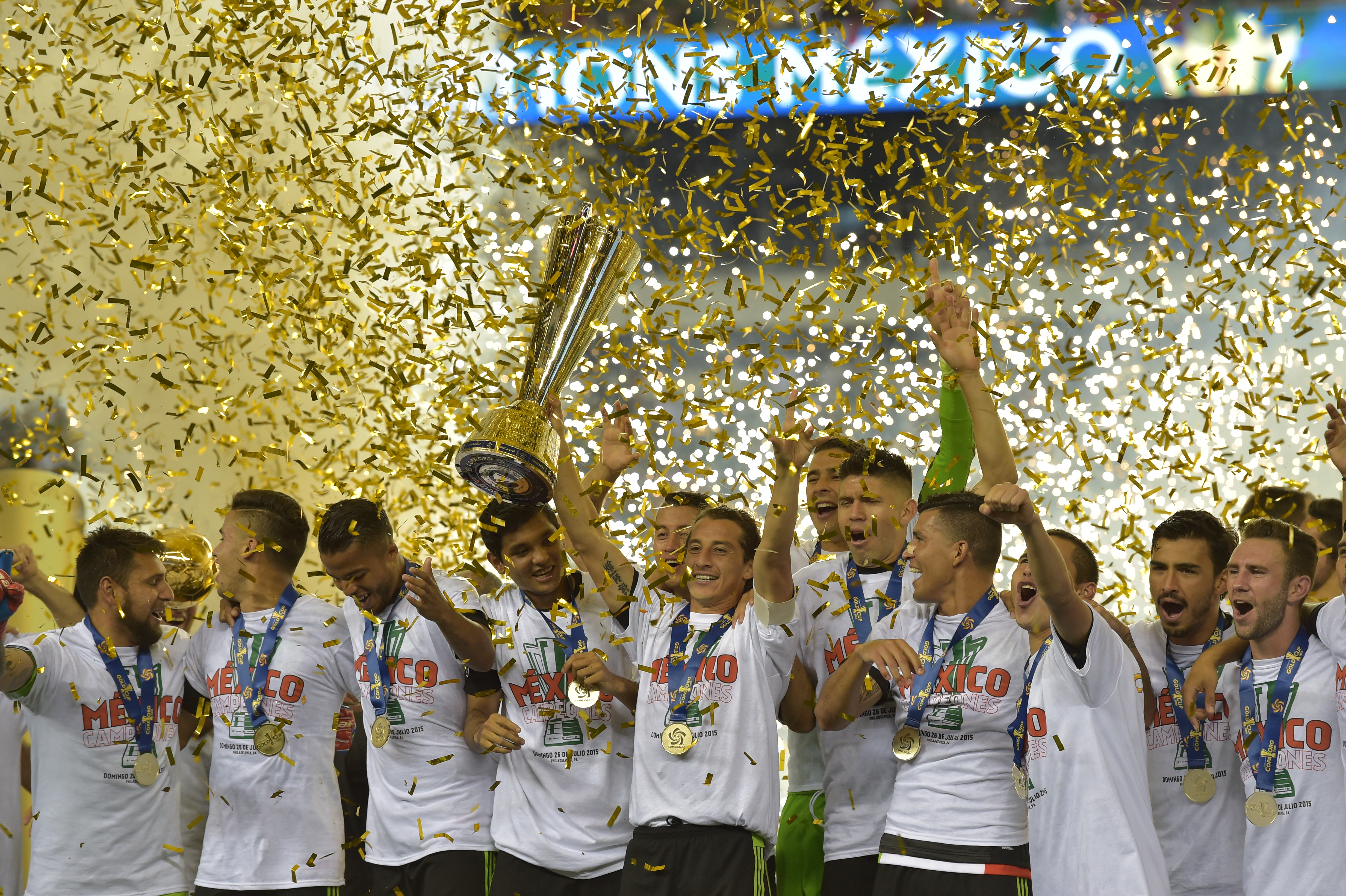 Concacaf Gold Cup Champions Mexico Men's National Team Shirt in 2023