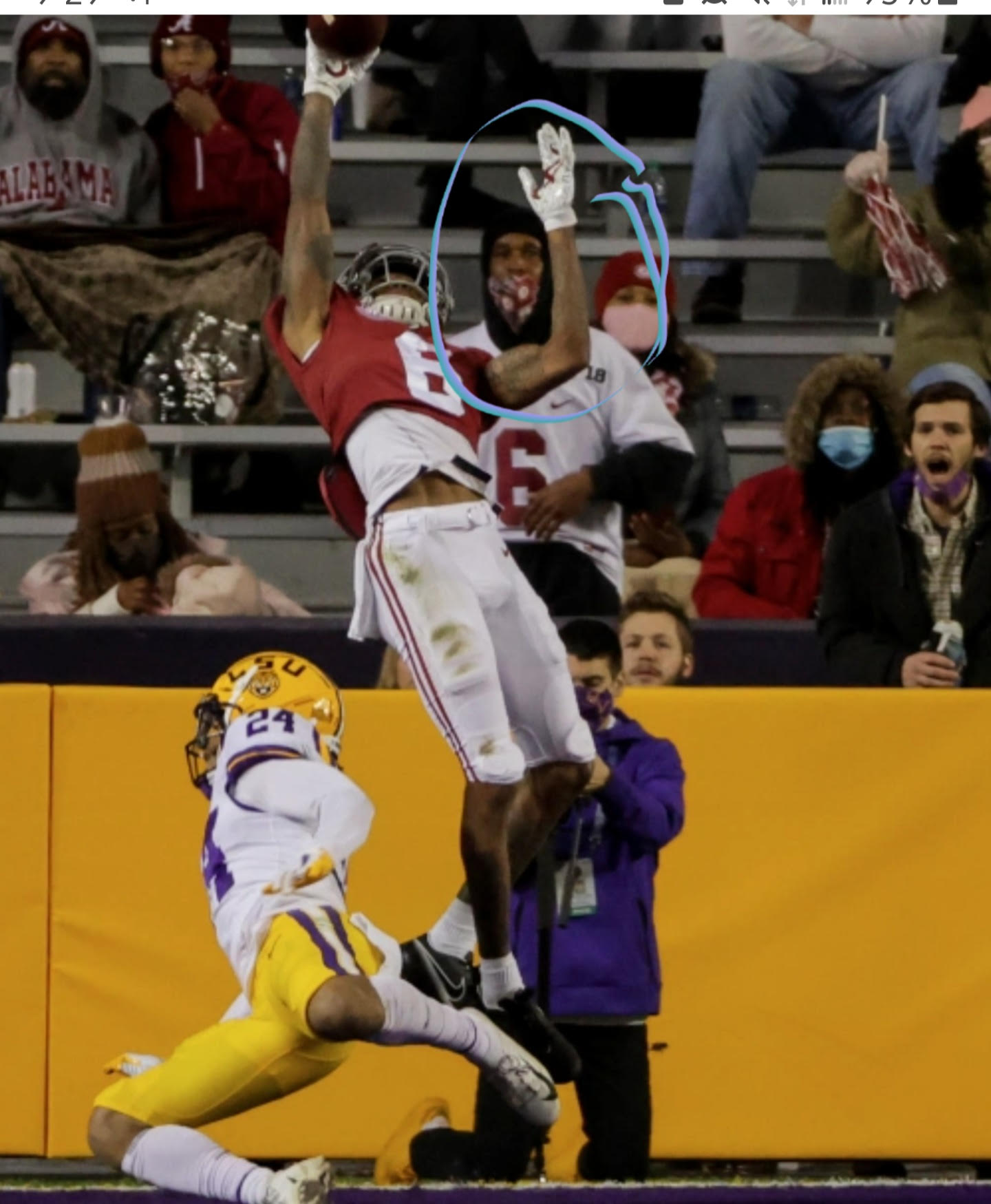 DeVonta Smith 3 Amite High Magnet School Warriors Purple Football