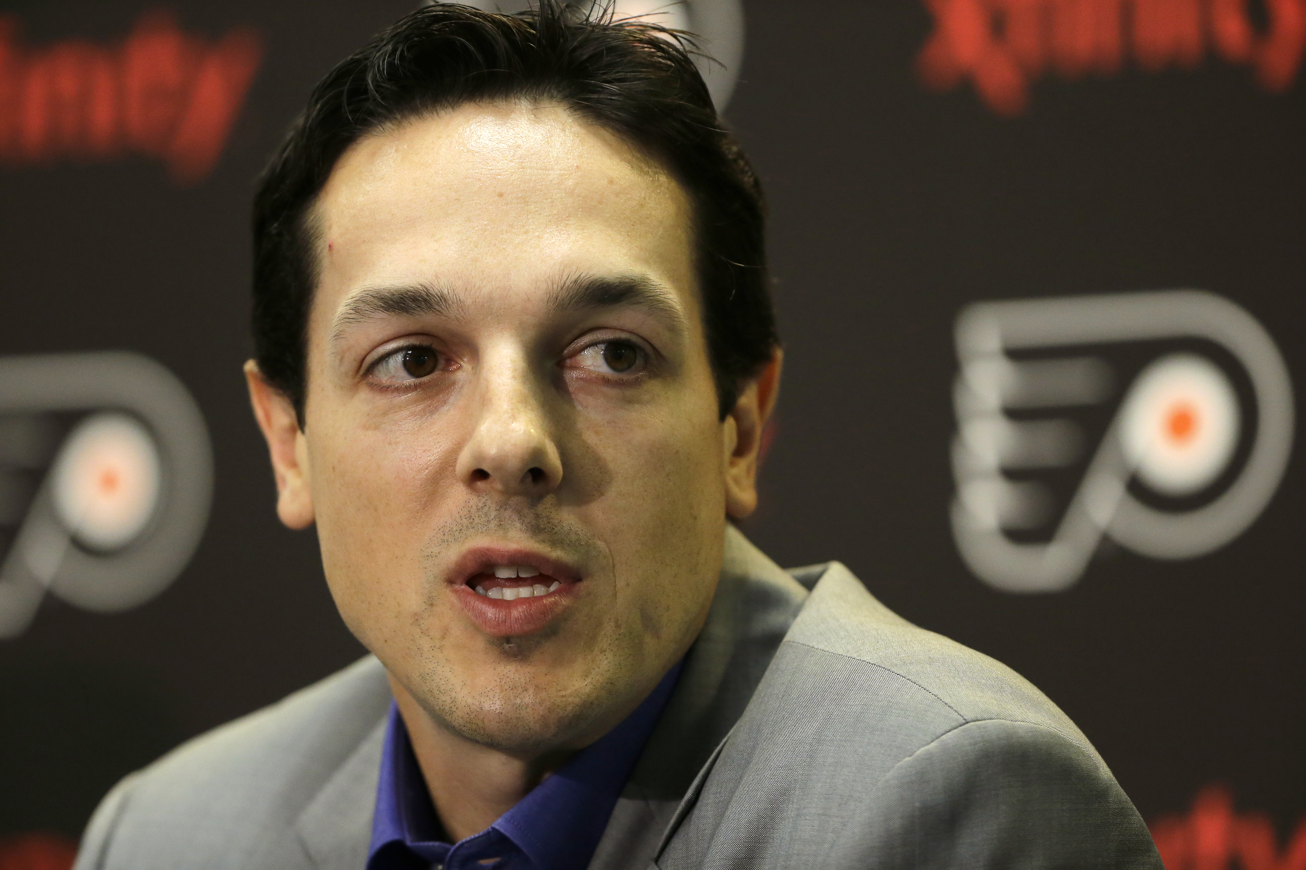 Philadelphia Flyers could be grooming Danny Briere for GM job