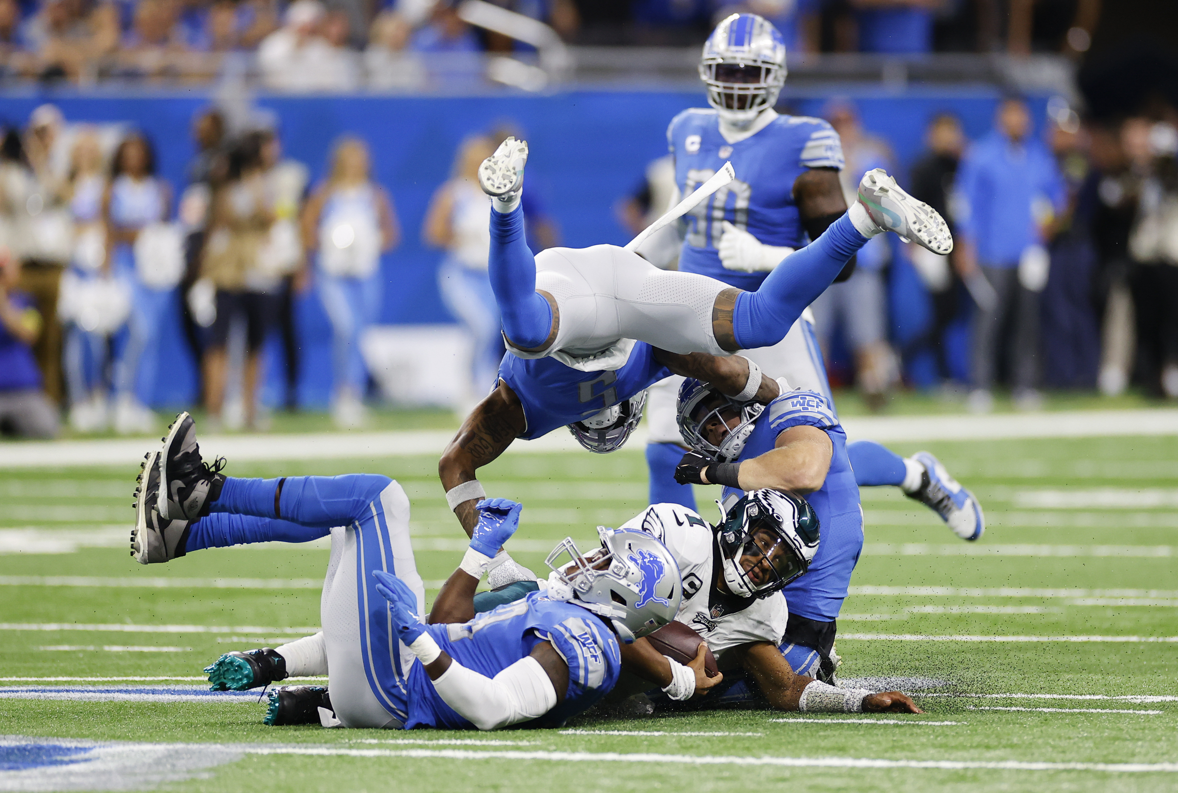 What we learned from Eagles vs Lions: Too early to overreact; Jordan Davis  needs to play more; pass rush lacks teeth – The Morning Call