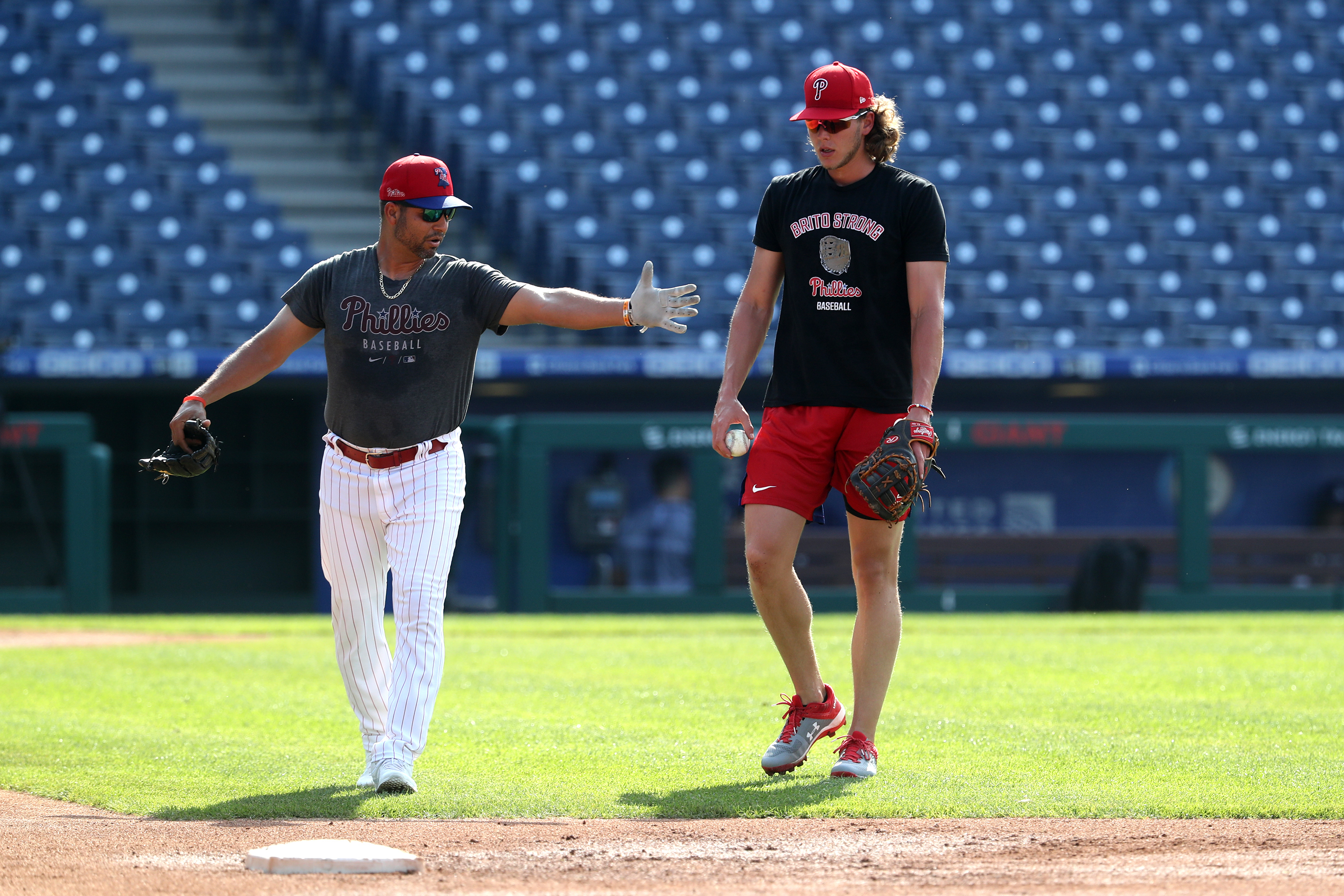 Rhys Hoskins returns to Phillies from groin injury, Alec Bohm sent