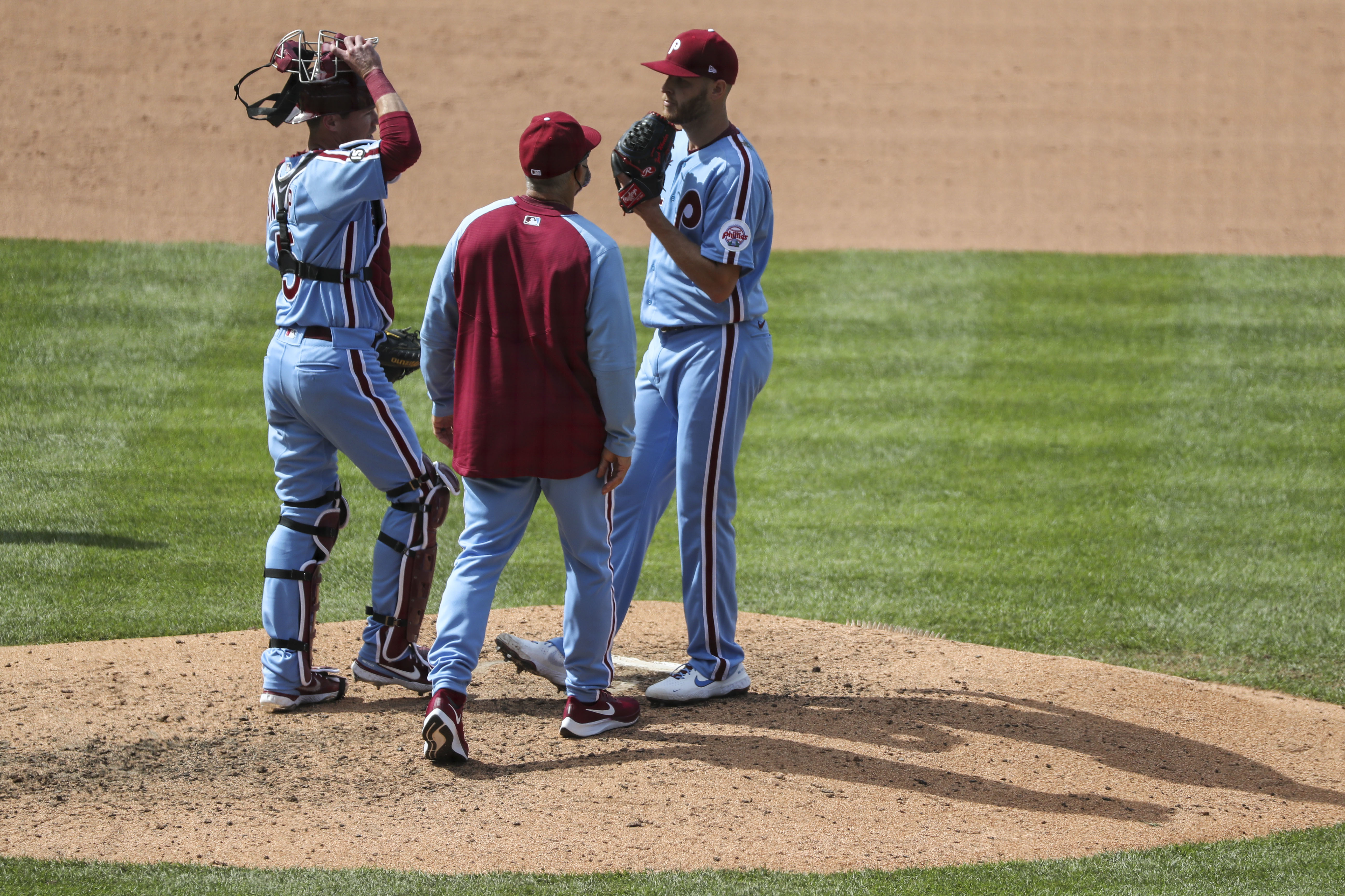 Zack Wheeler's 2-0 shutout completes Phillies' four-game sweep of