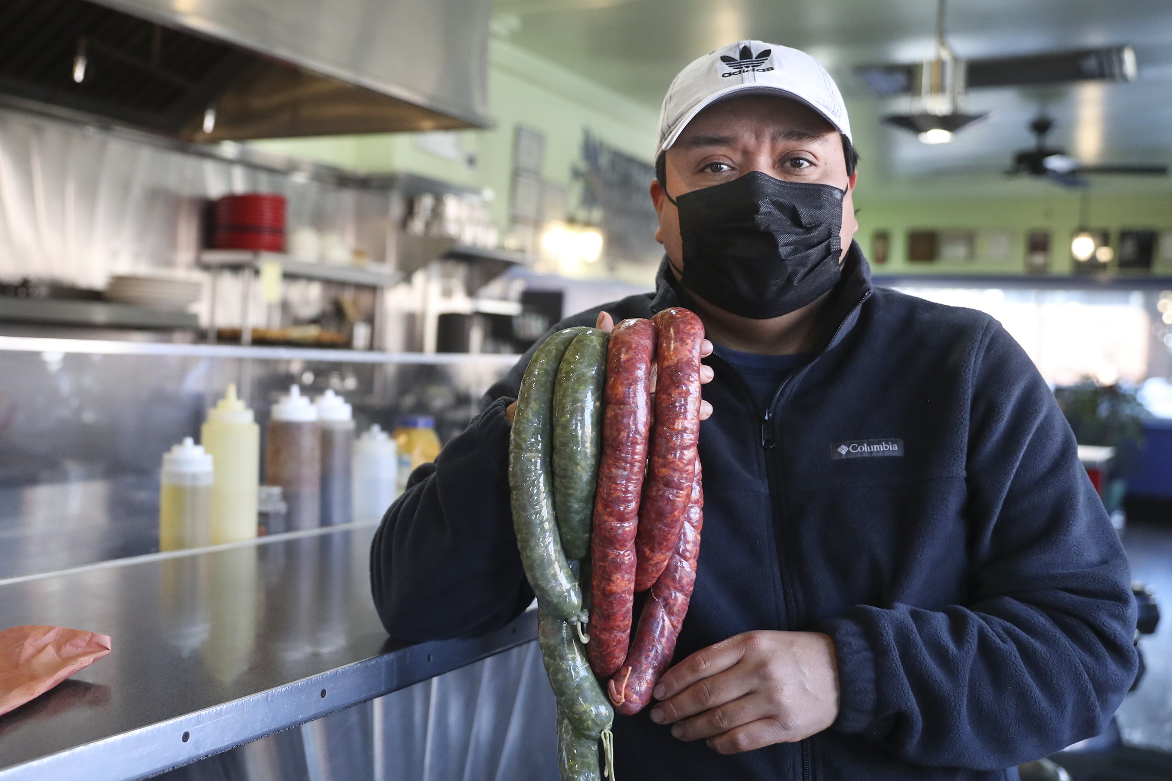 Mini-chorizo heads the wrong way in sausage race