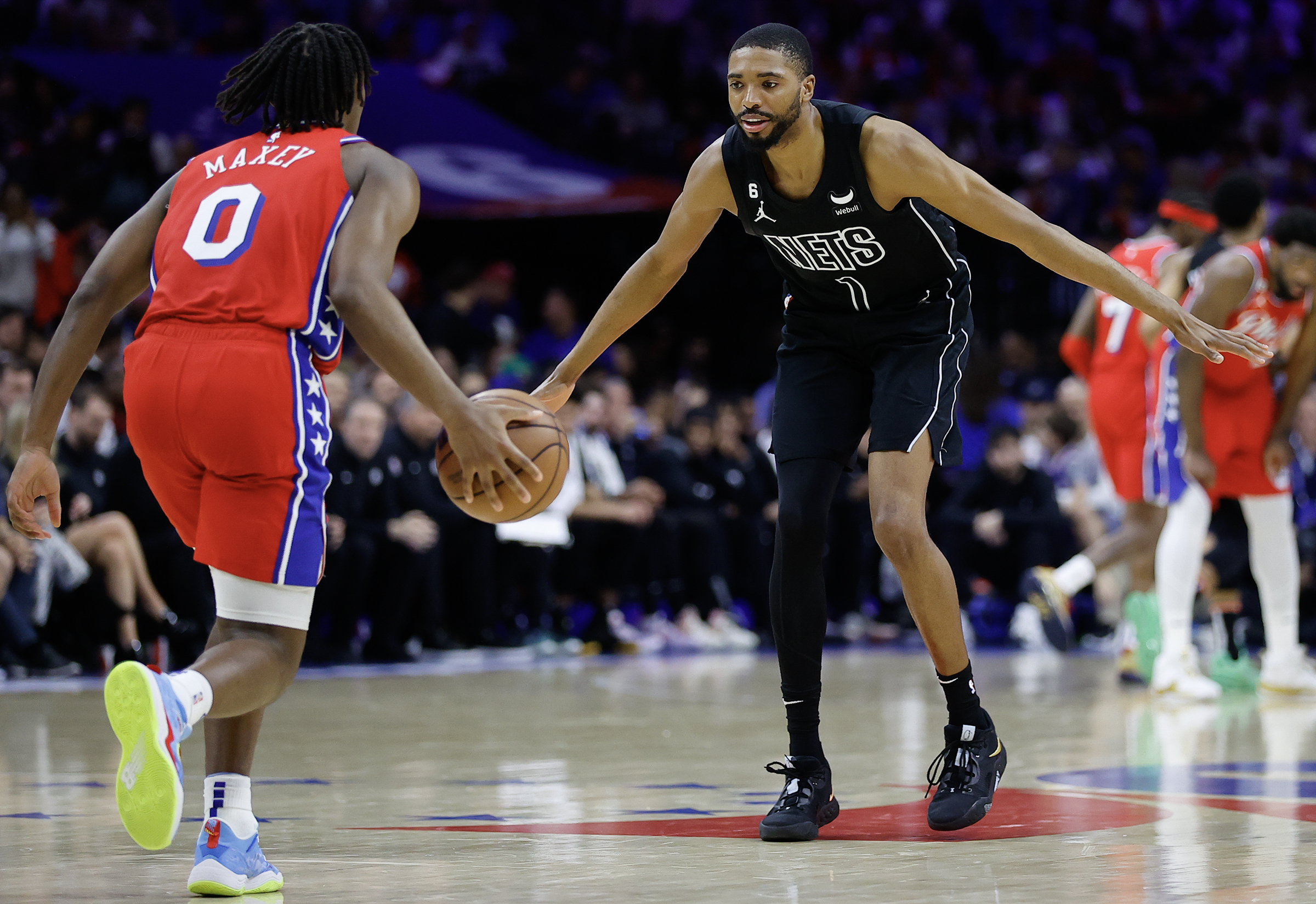 NBA playoffs: Brooklyn Nets' Mikal Bridges shows off expanded offensive  repertoire in Game 1