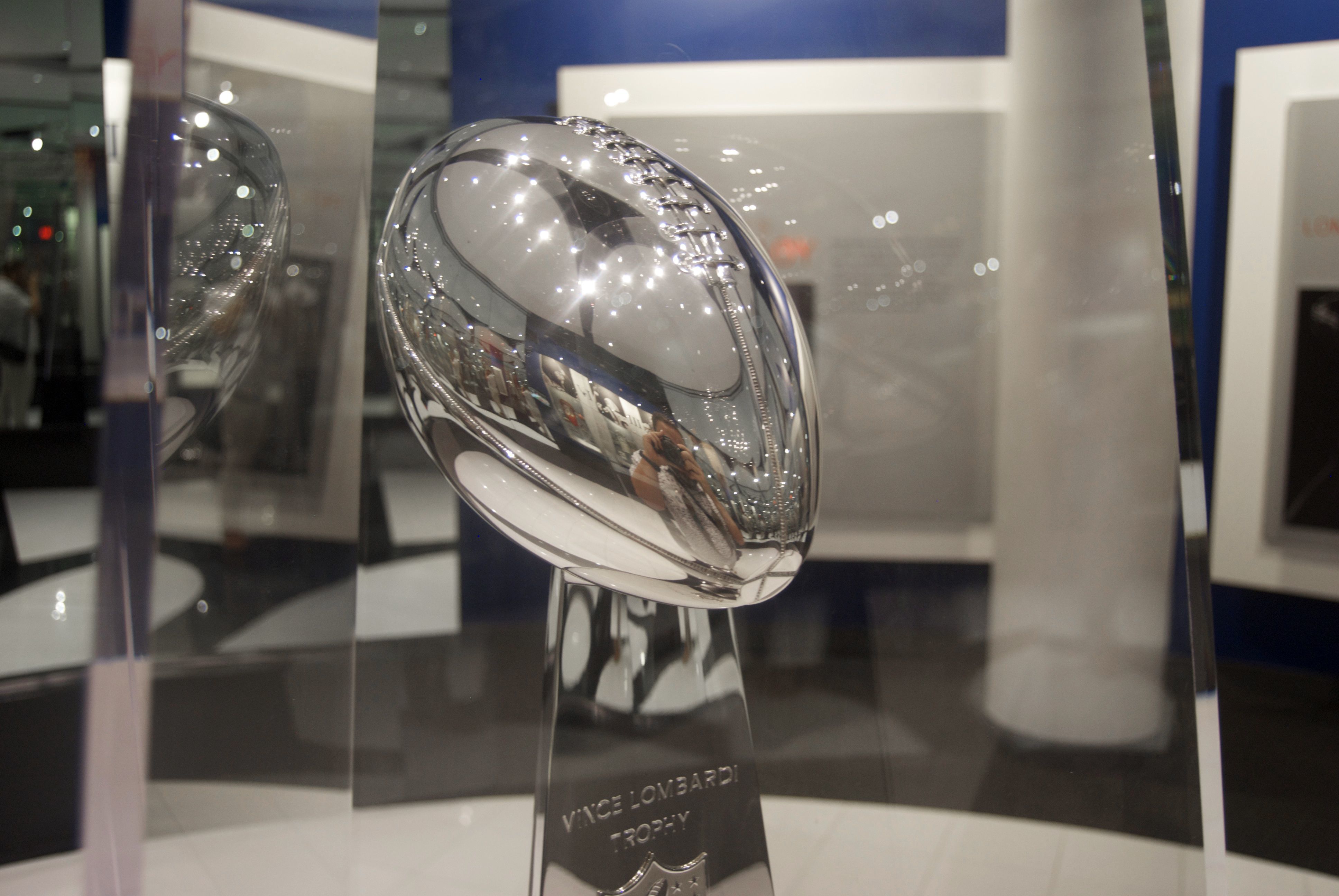 Lombardi Trophy makes a temporary stop in Canton for Hall of Fame display