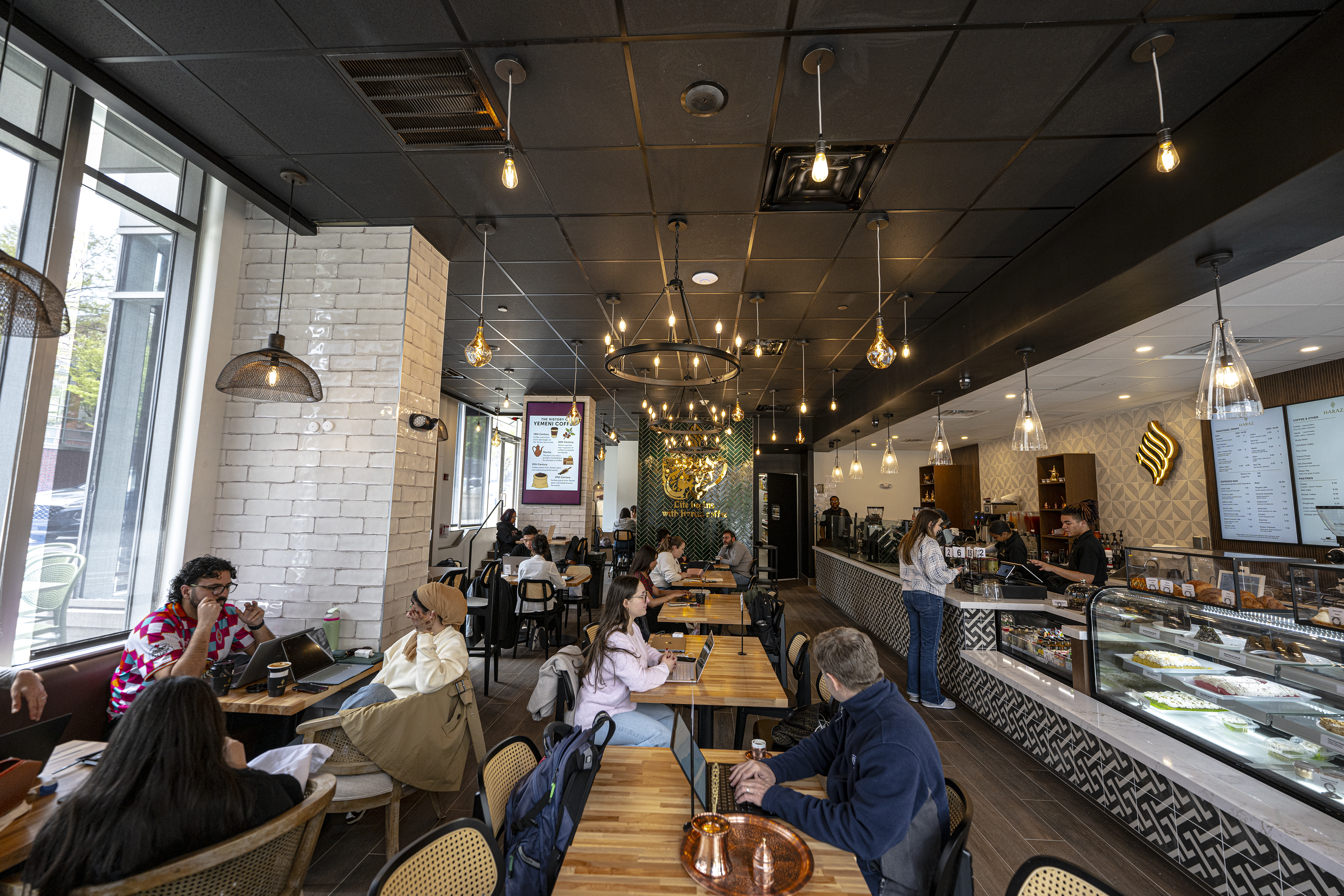 Haraz Coffee House is the first Yemeni coffee shop in the