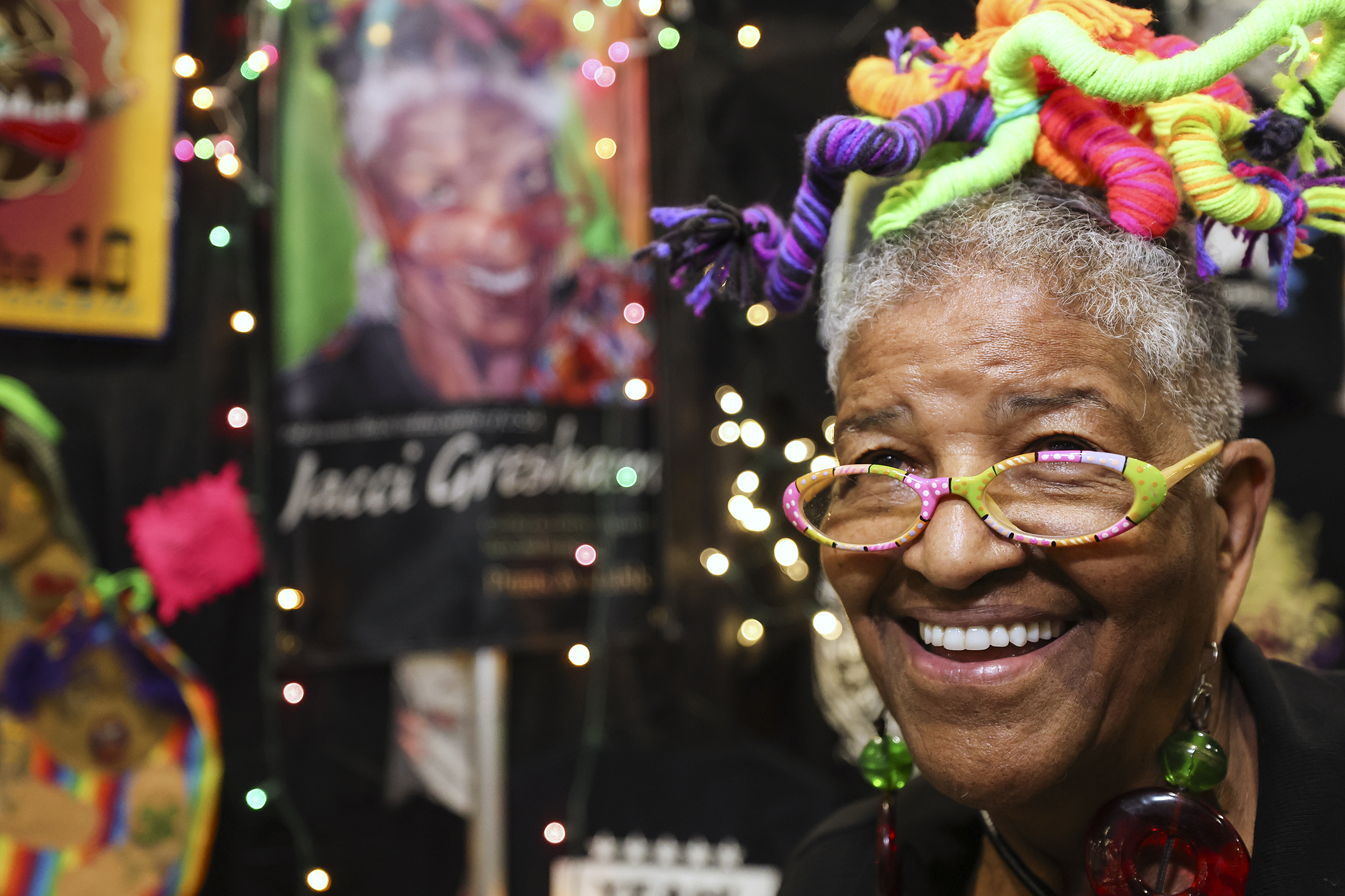 Miss Jacci Gresham, the Black tattooing pioneer, is renowned and beloved  among tattoo artists
