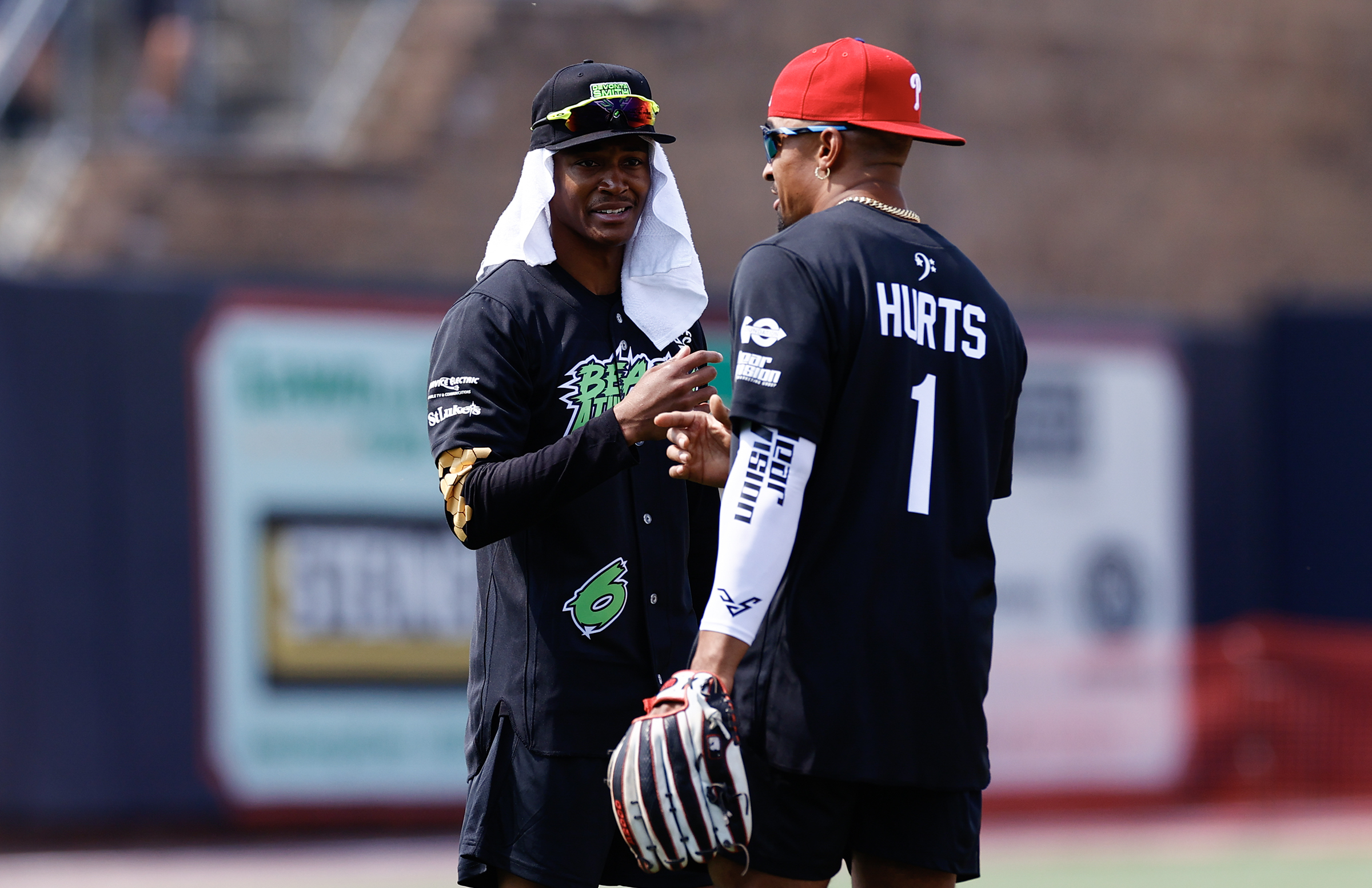 Eagles' DeVonta Smith earned admiration for being 'all work.' Just ask  those who played softball with him.