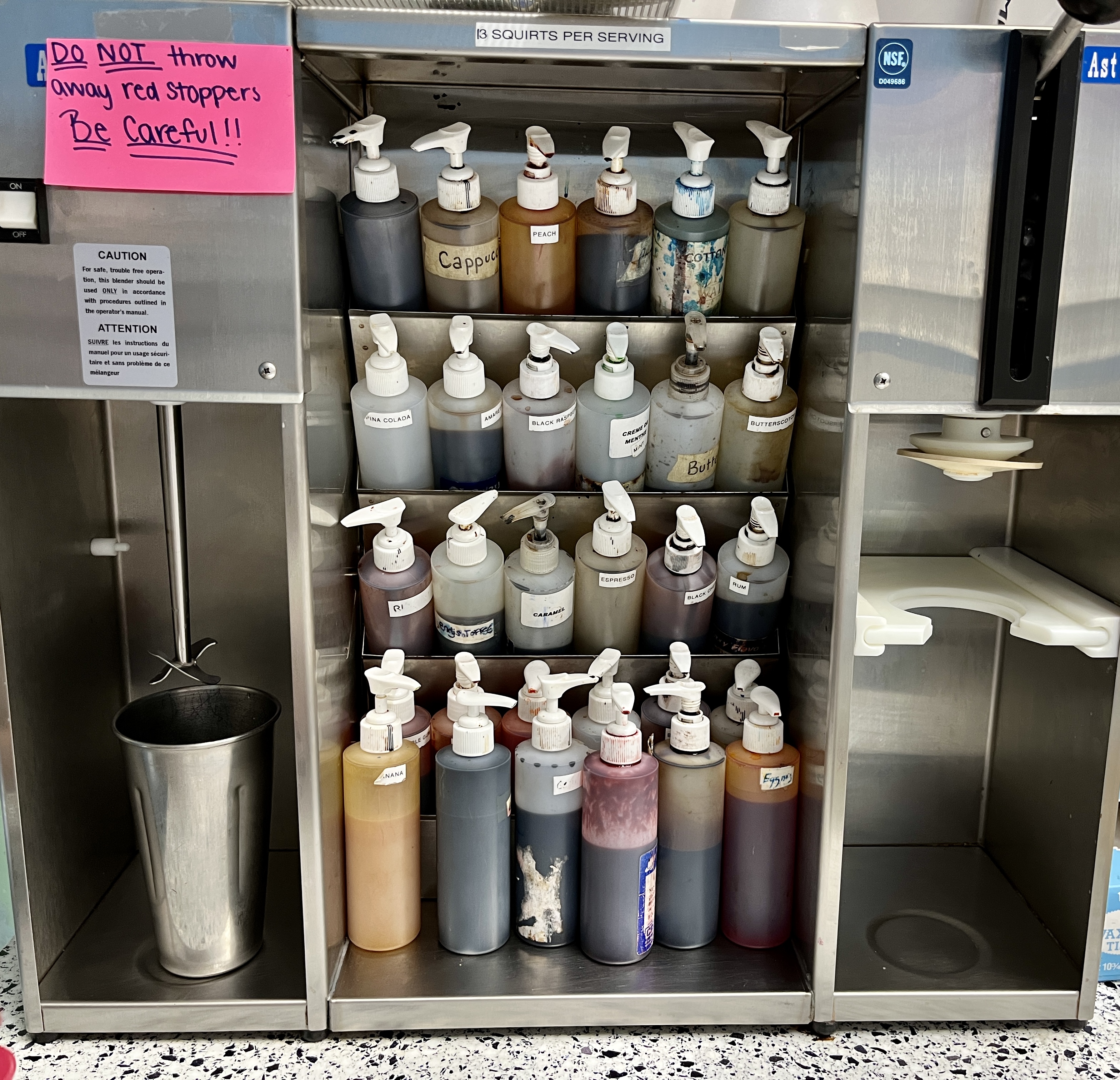 24 flavor soft serve machine