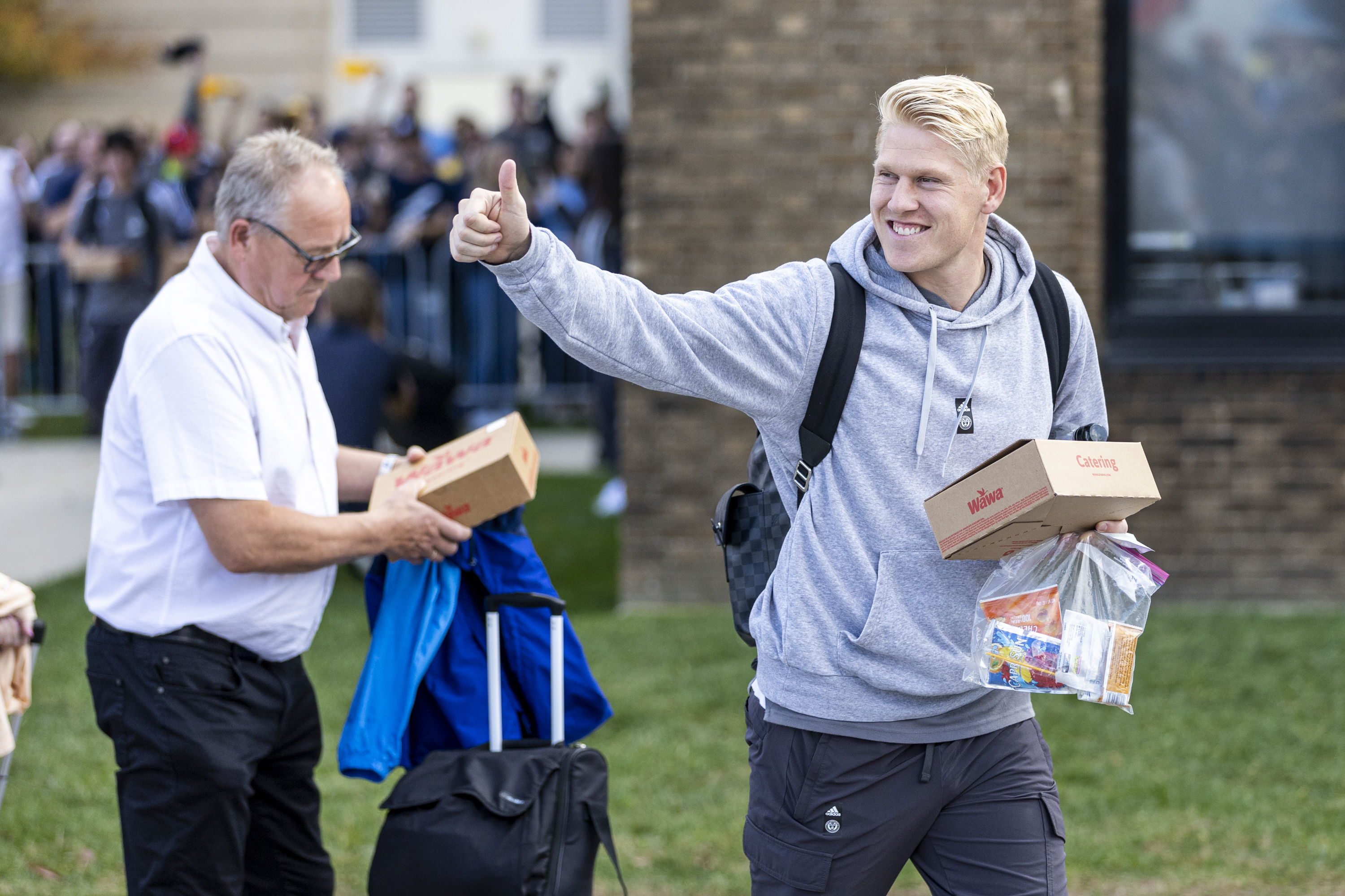 Jakob Glesnes in action for Philadelphia Union on October 1, 2022 - Sports  Mole