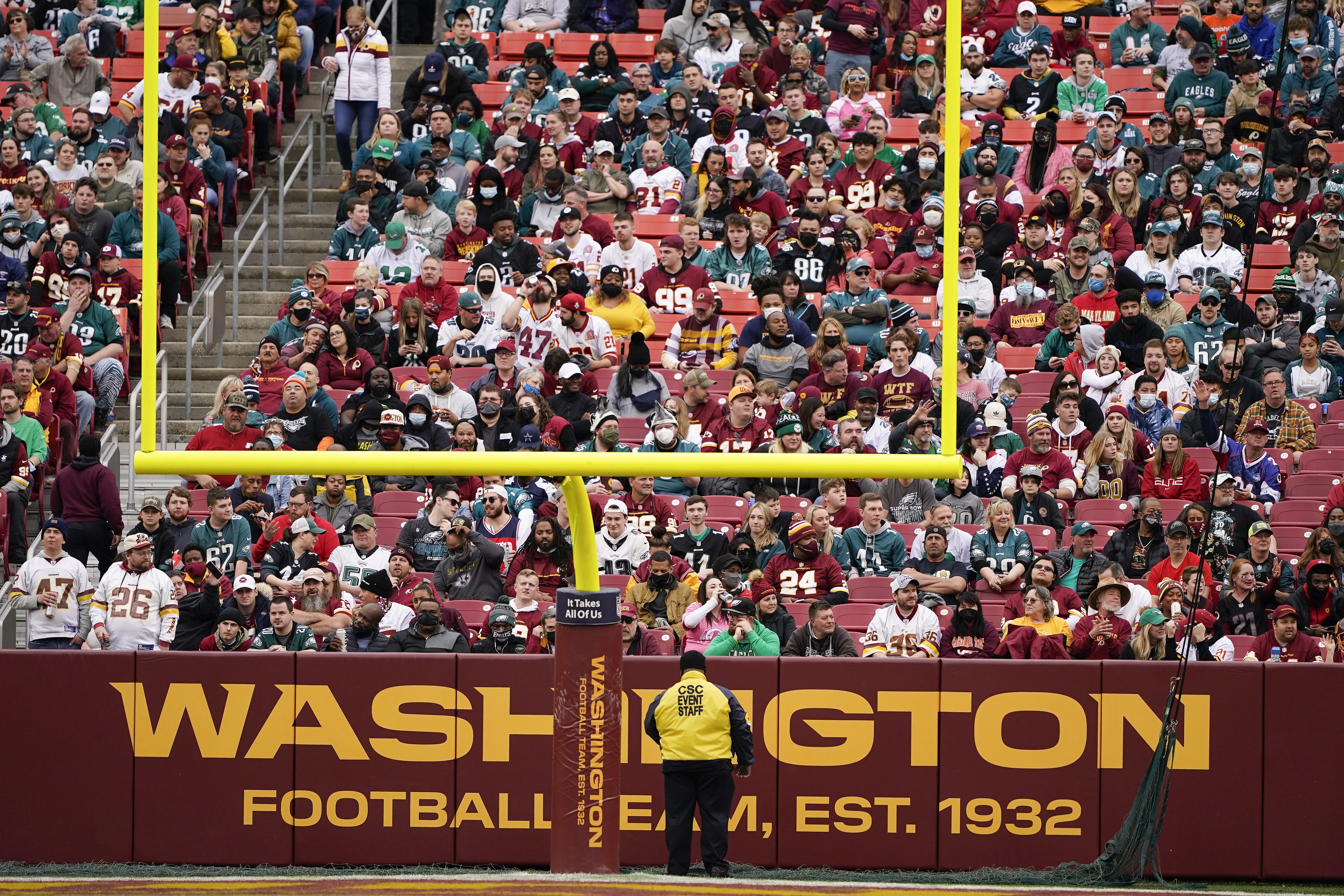 Washington Football Team gives details on new name, logo in 2022