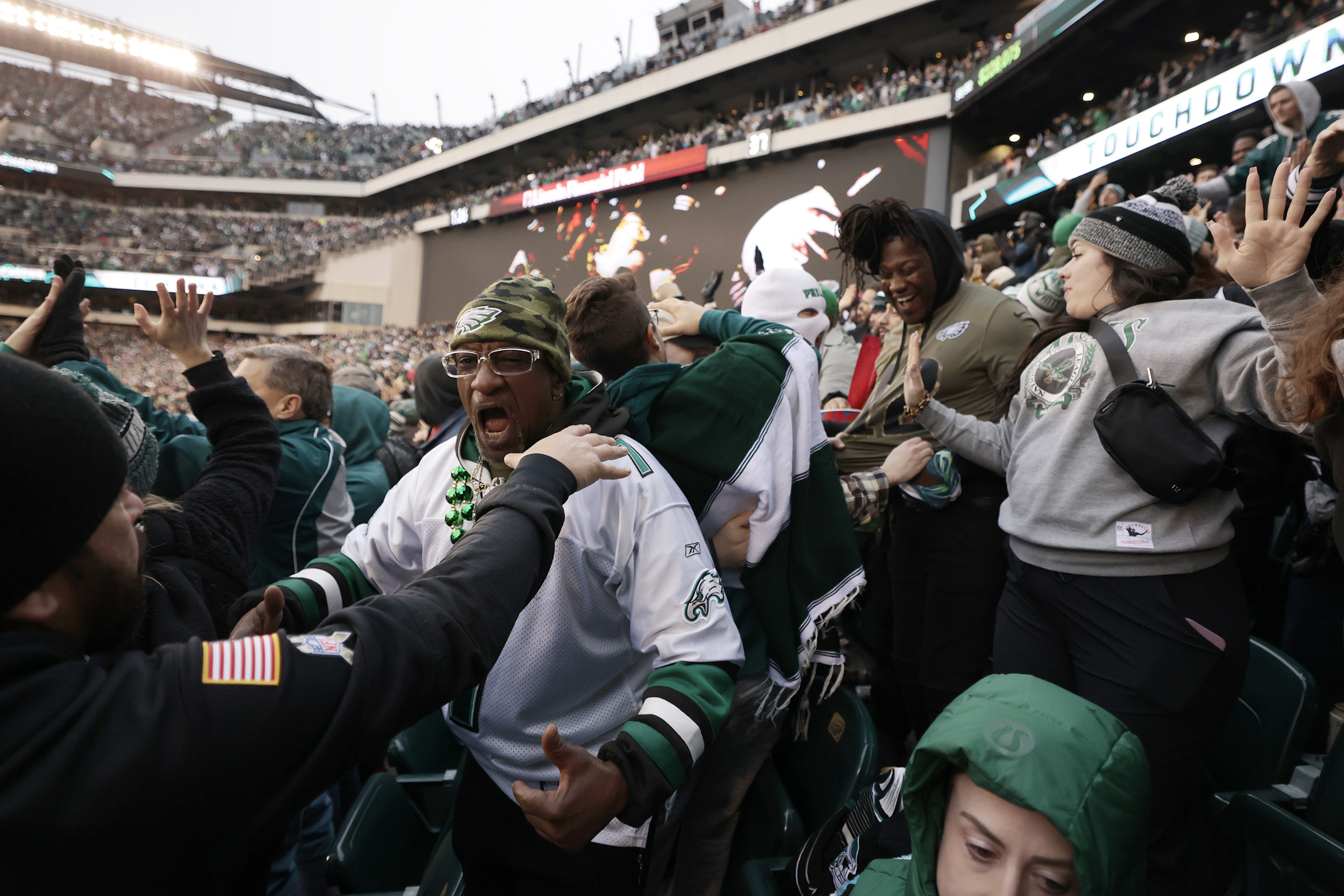 Brock roast,' jeers and cheers: See Eagles fans gear up for the NFC  championship game