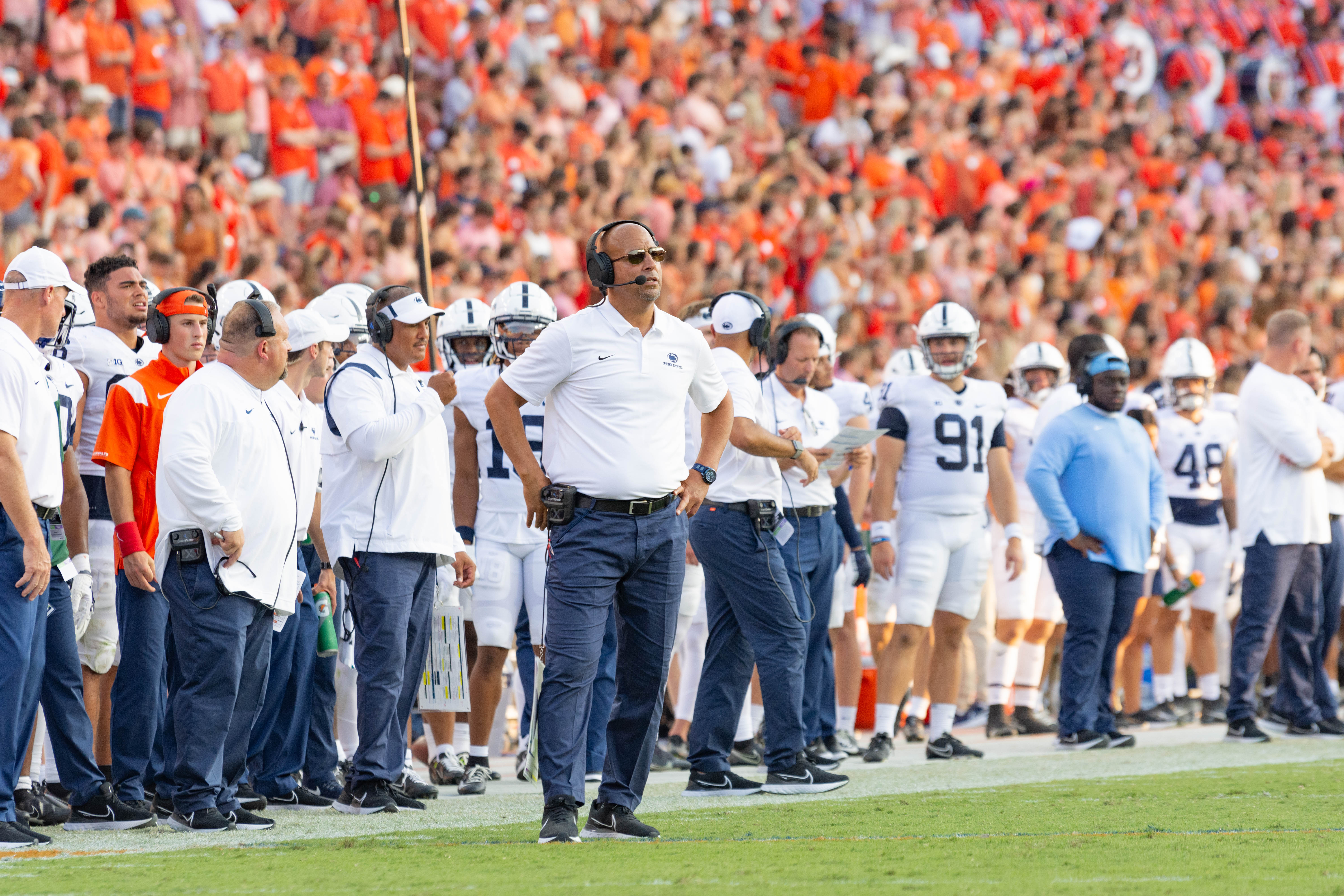 By removing names from Penn State's football jerseys, James Franklin wants  to 'bring the family back together' – The Morning Call