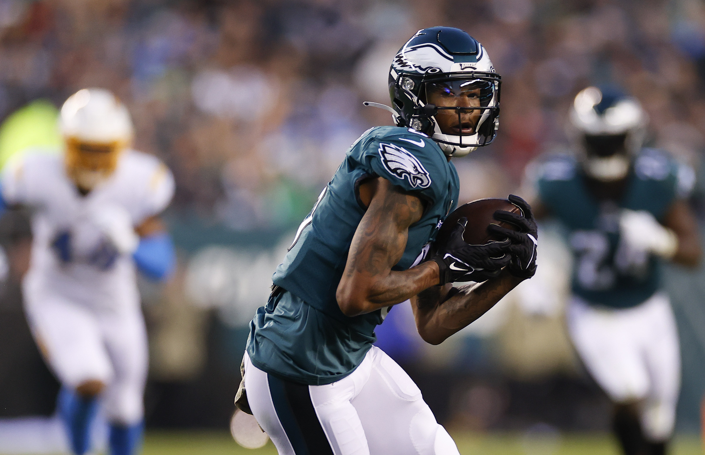 Philadelphia Eagles rookie WR DeVonta Smith plays with 'bigger purpose'  after events involving former teammate Henry Ruggs III - 6abc Philadelphia