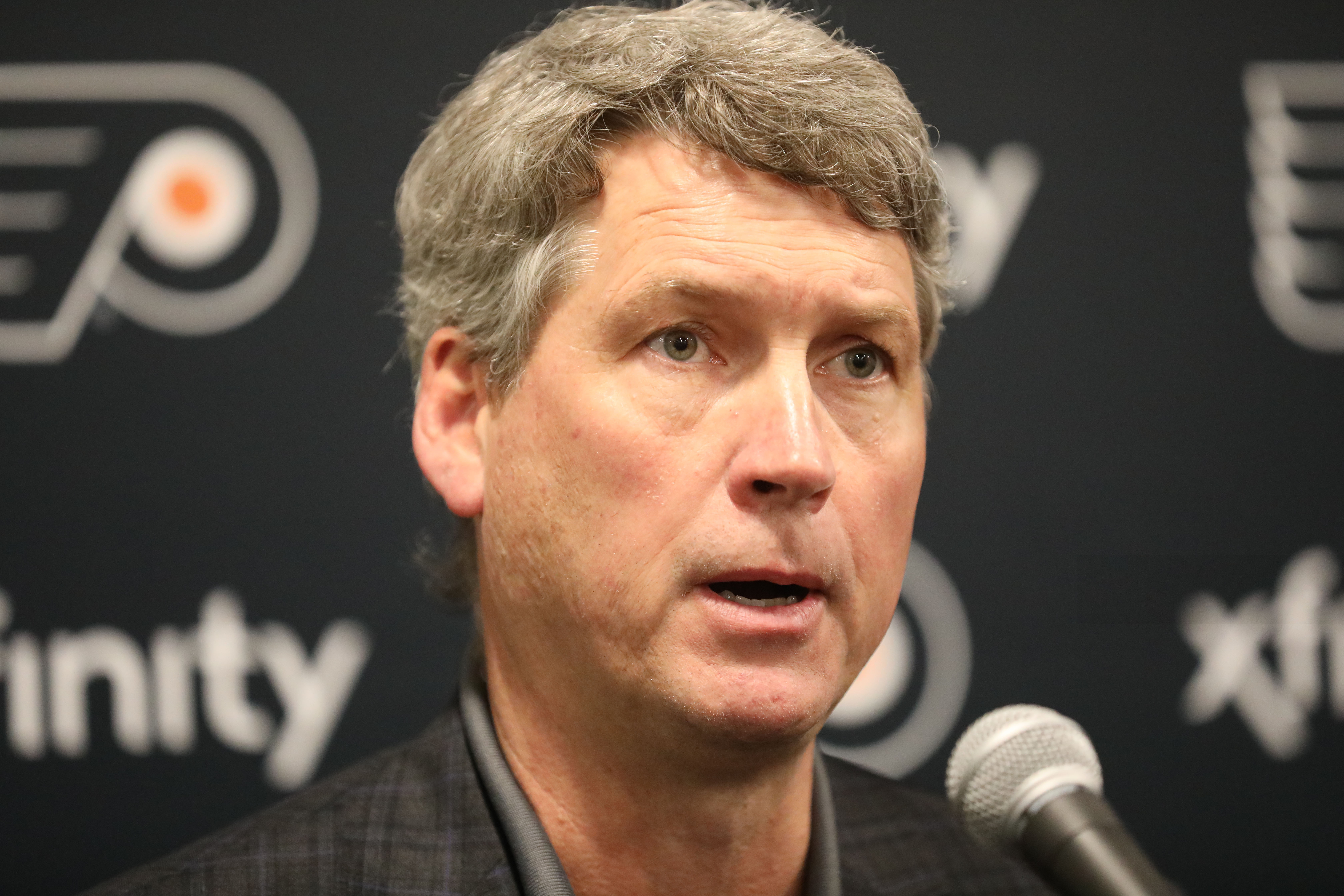Flyers GM Chuck Fletcher fails to trade James van Riemsdyk, forced to  defend his job – NBC Sports Philadelphia