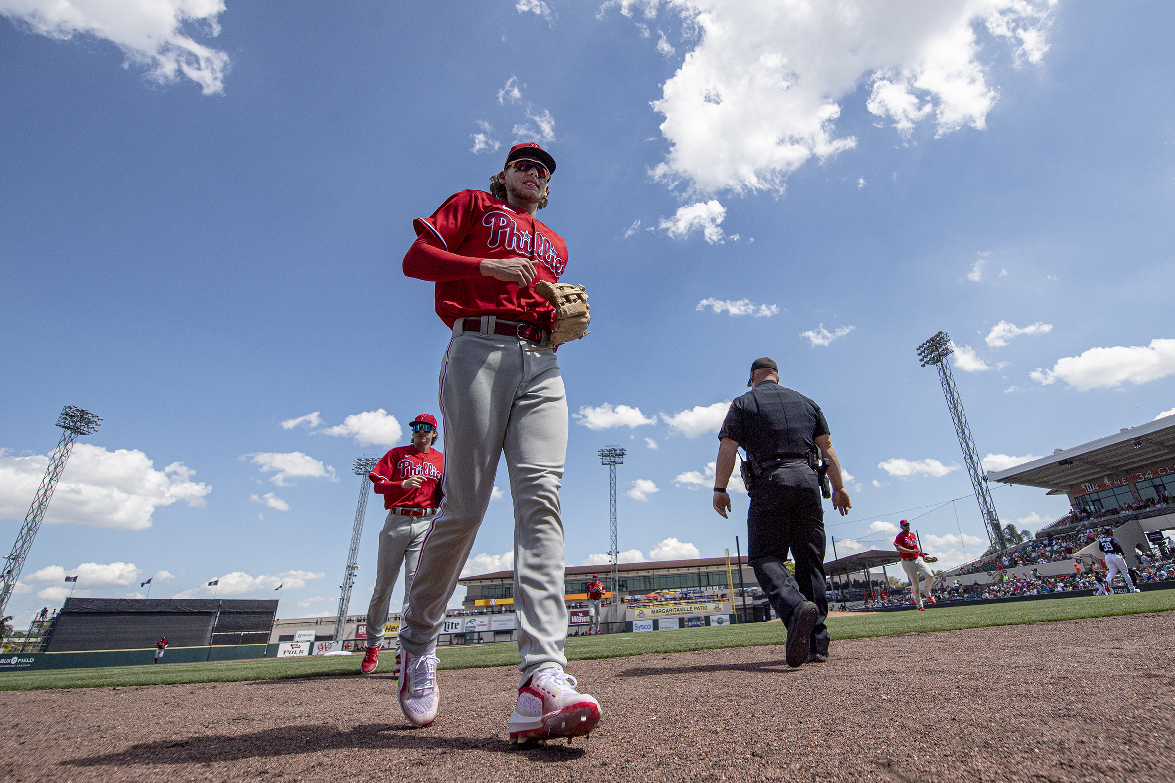 Phillies' Alec Bohm moving past 2021 struggles; changes paying off early