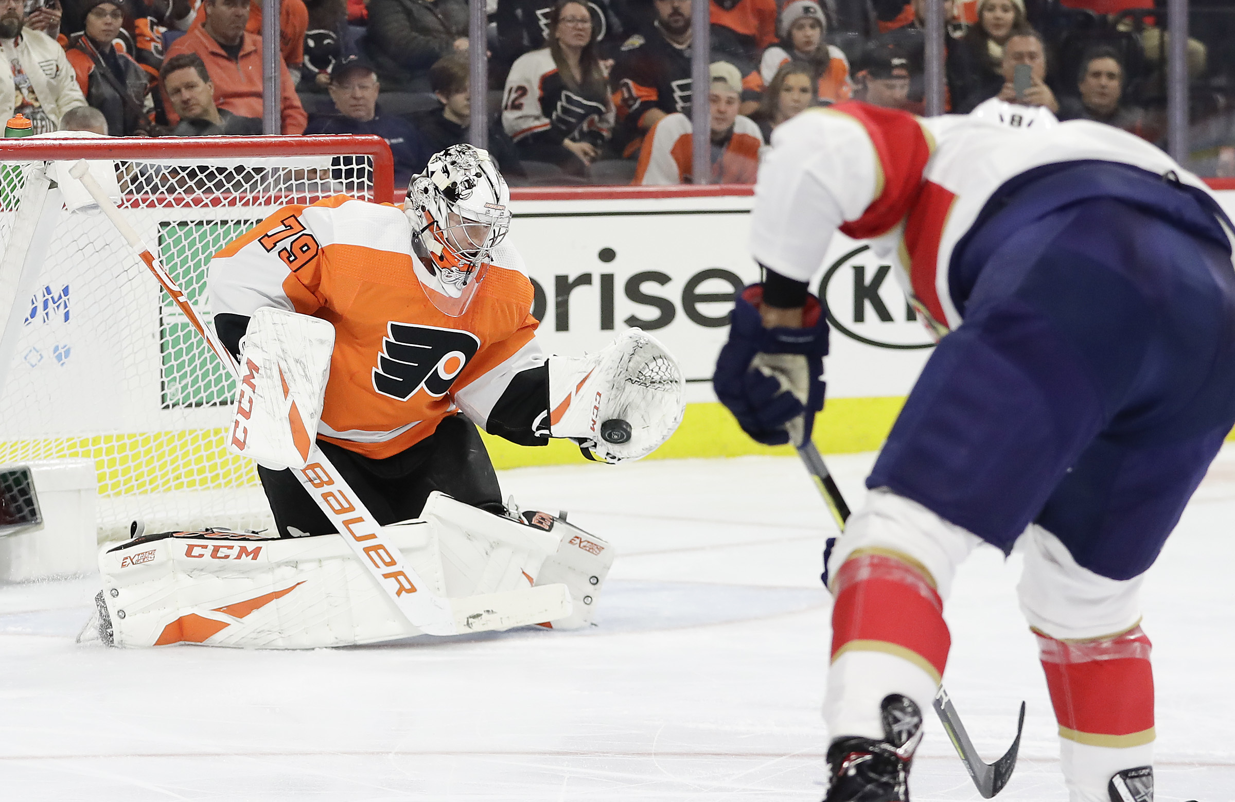 At 22, the Flyers' Carter Hart is primed to become one of the NHL's elite  goaltenders