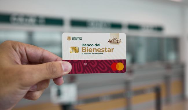 Nuevas tarjetas del Banco del Bienestar.