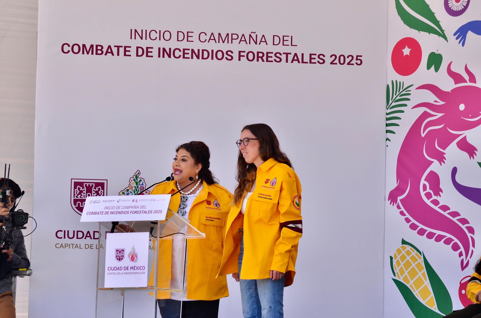 CDMX lanza la  “Campaña de Combate de Incendios Forestales 2025”.