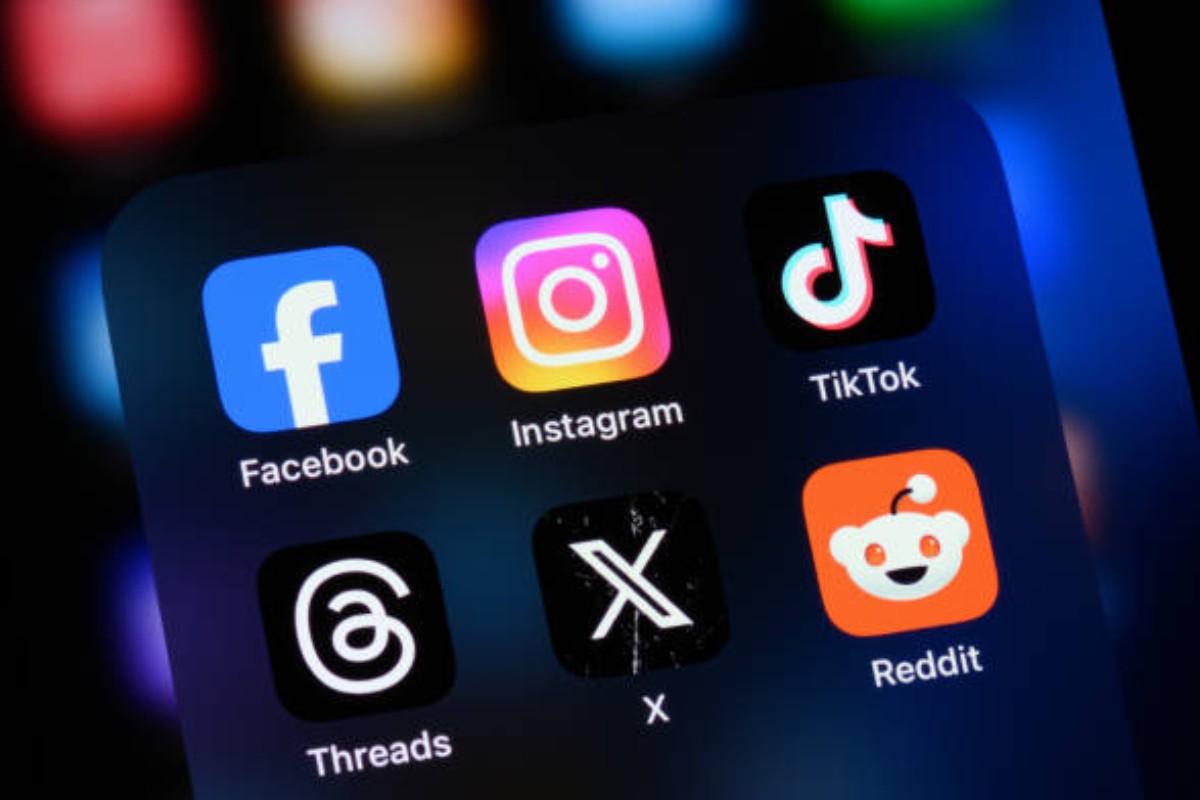 Estas son las principales redes sociales de TikTok, Facebook, Instagram y X.