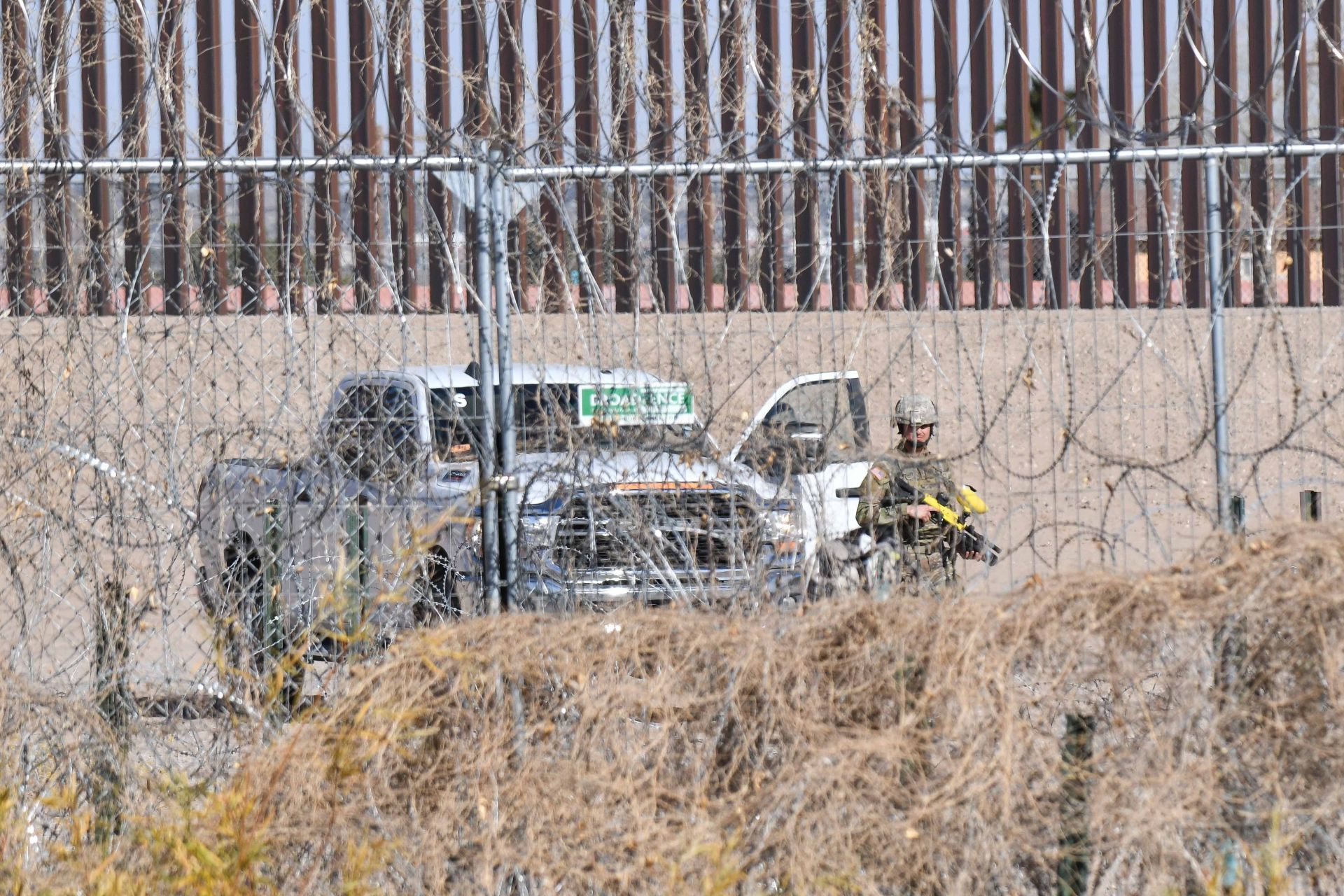 El presidente Donald Trump declaró emergencia nacional en la frontera sur