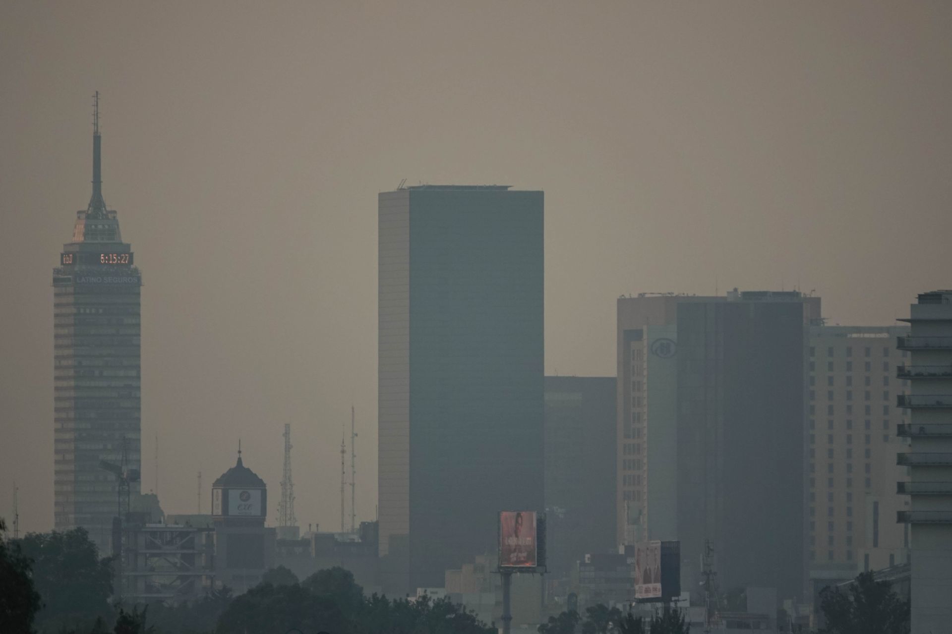 La calidad del aire es aceptable en la mayoría de las alcaldías de la capital.