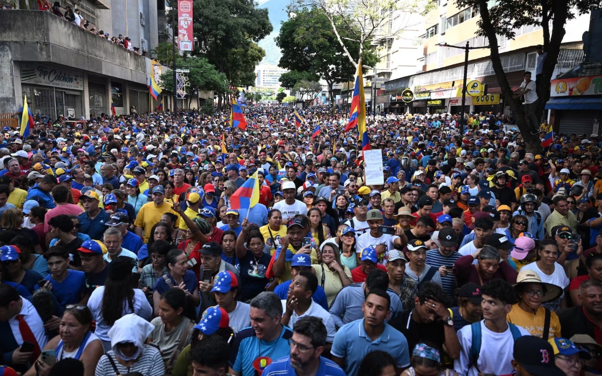 Venezolanos se movilizaron en contra del gobierno de Nicolás Maduro