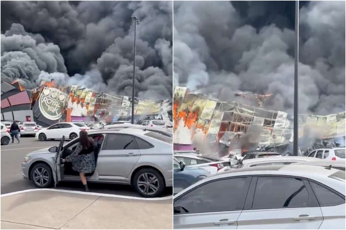 Esta tarde se registró un fuerte incendio en un negocio de Culiacán, Sinaloa.