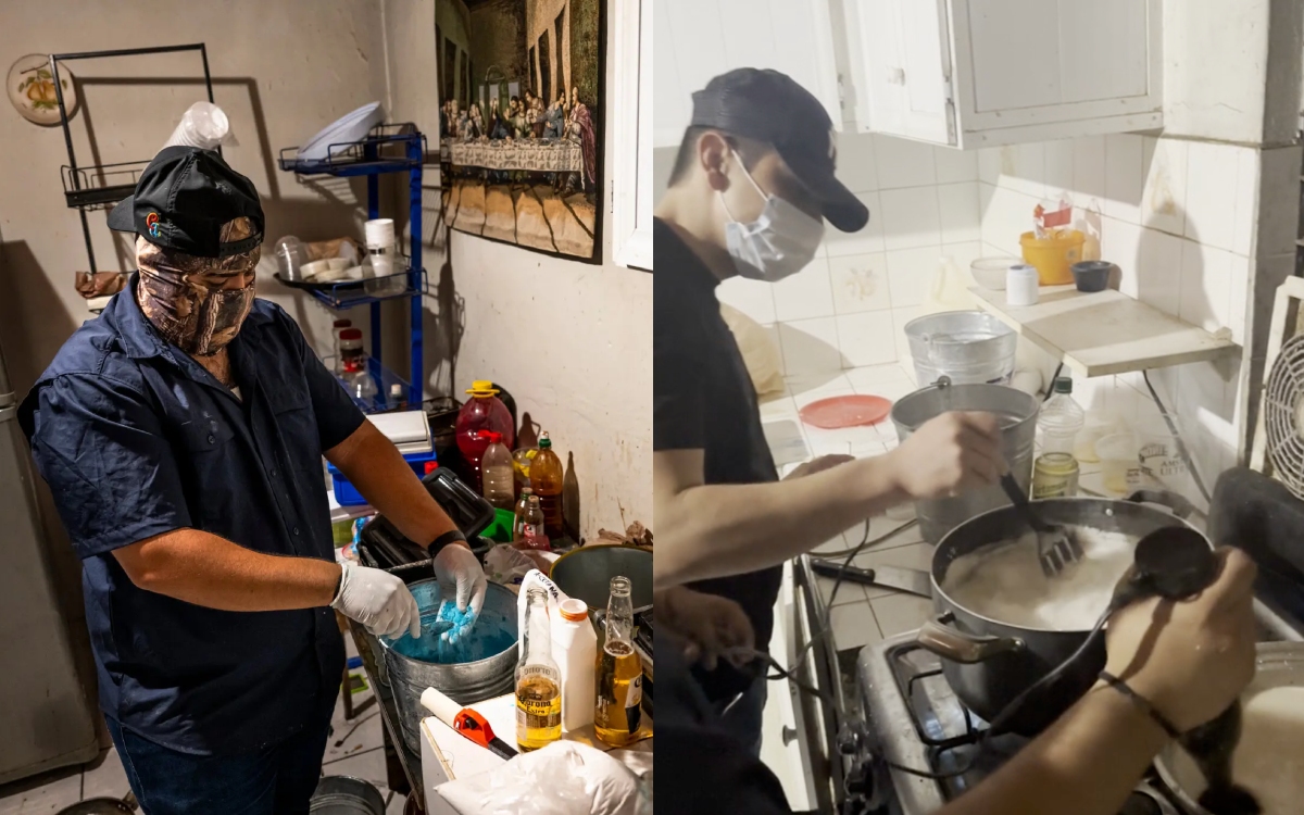 Los cocineros no estaban bien protegidos