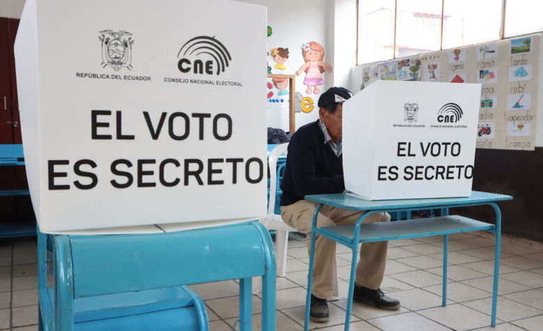 Estos son los cargos que se eligen estas elecciones de Ecuador