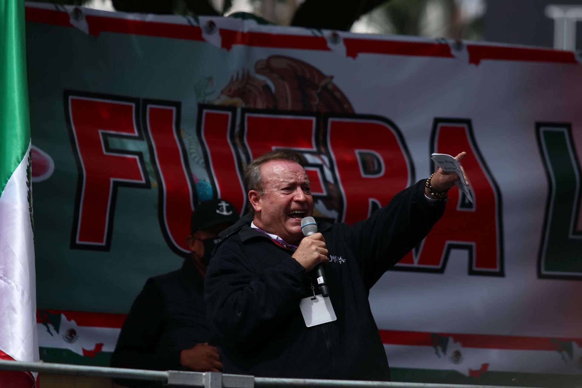 Gilberto Lozano, dirigente nacional de FRENAAA