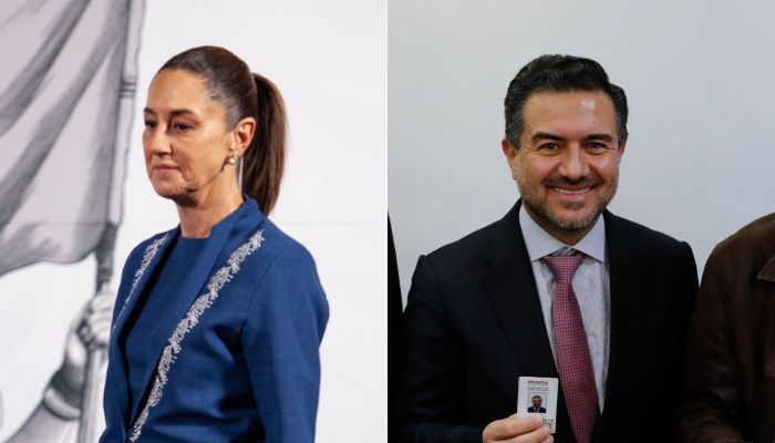 Claudia Sheinbaum reaccionó a la credencialización de Yunes a Morena.