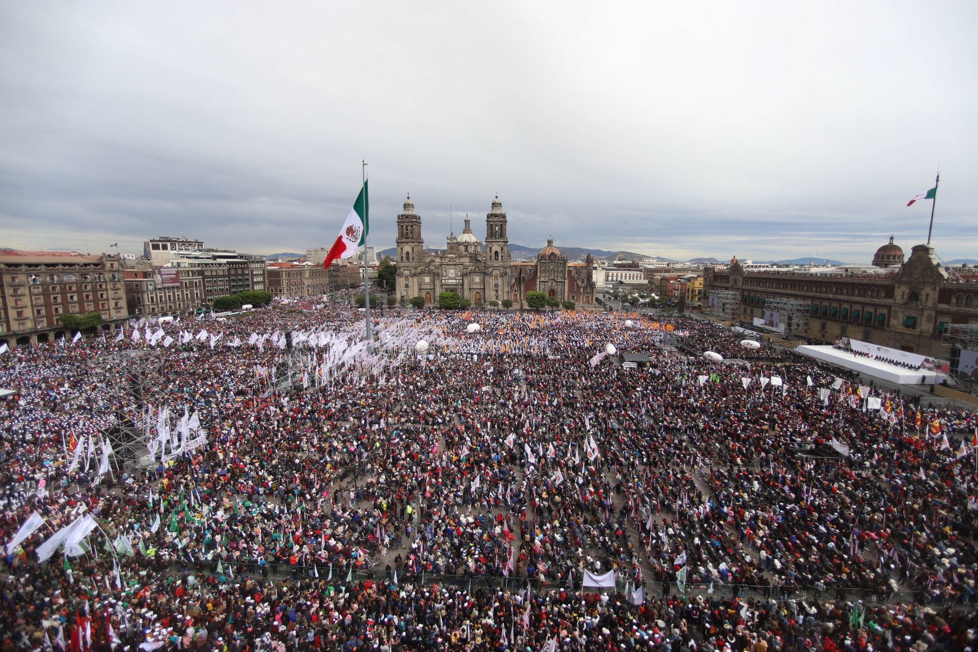 La mandataria dio a conocer los resultados de sus primeros días de gobierno