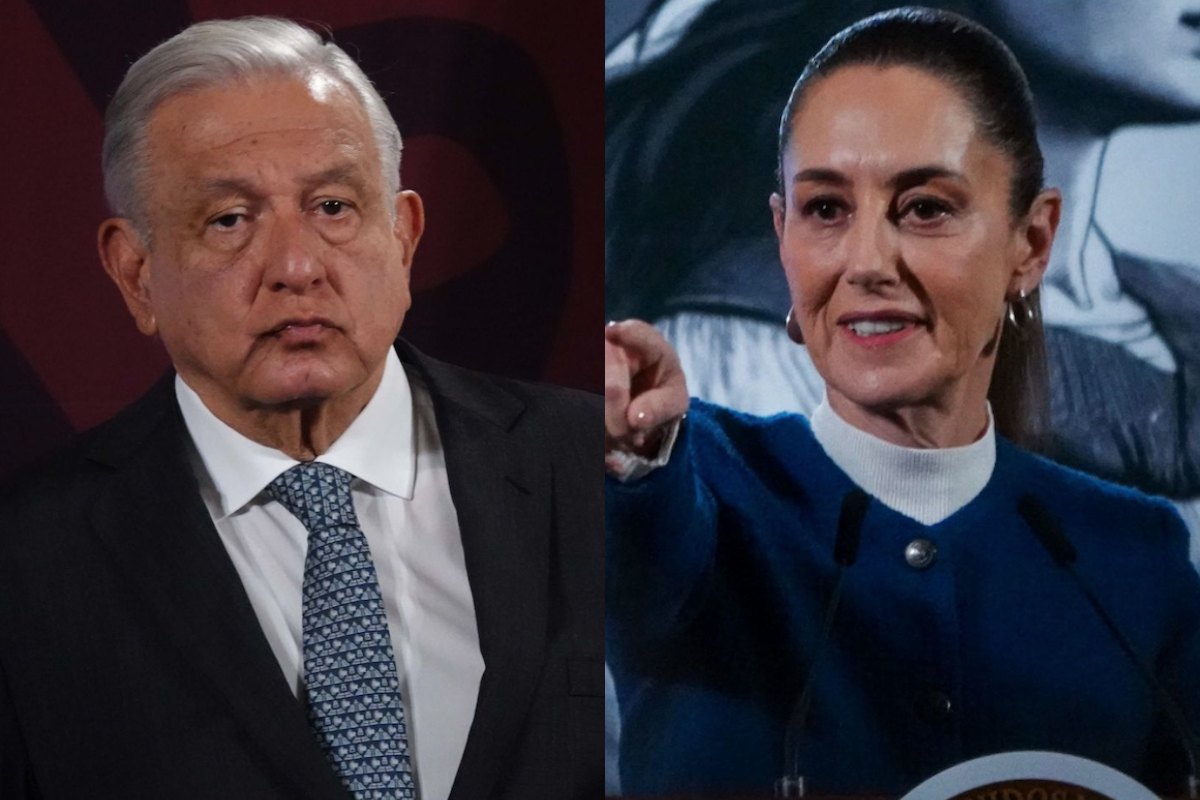 Andrés Manuel López Obrador y Claudia Sheinbaum, presidentes de México