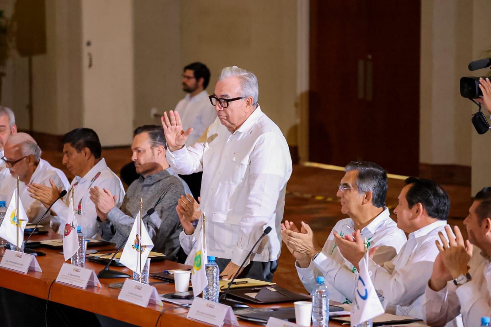 Rocha Moya en Consejo Nacional de Seguridad