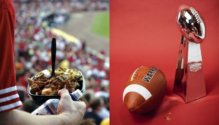 Esto cuesta la comida y bebida en el Super Bowl.