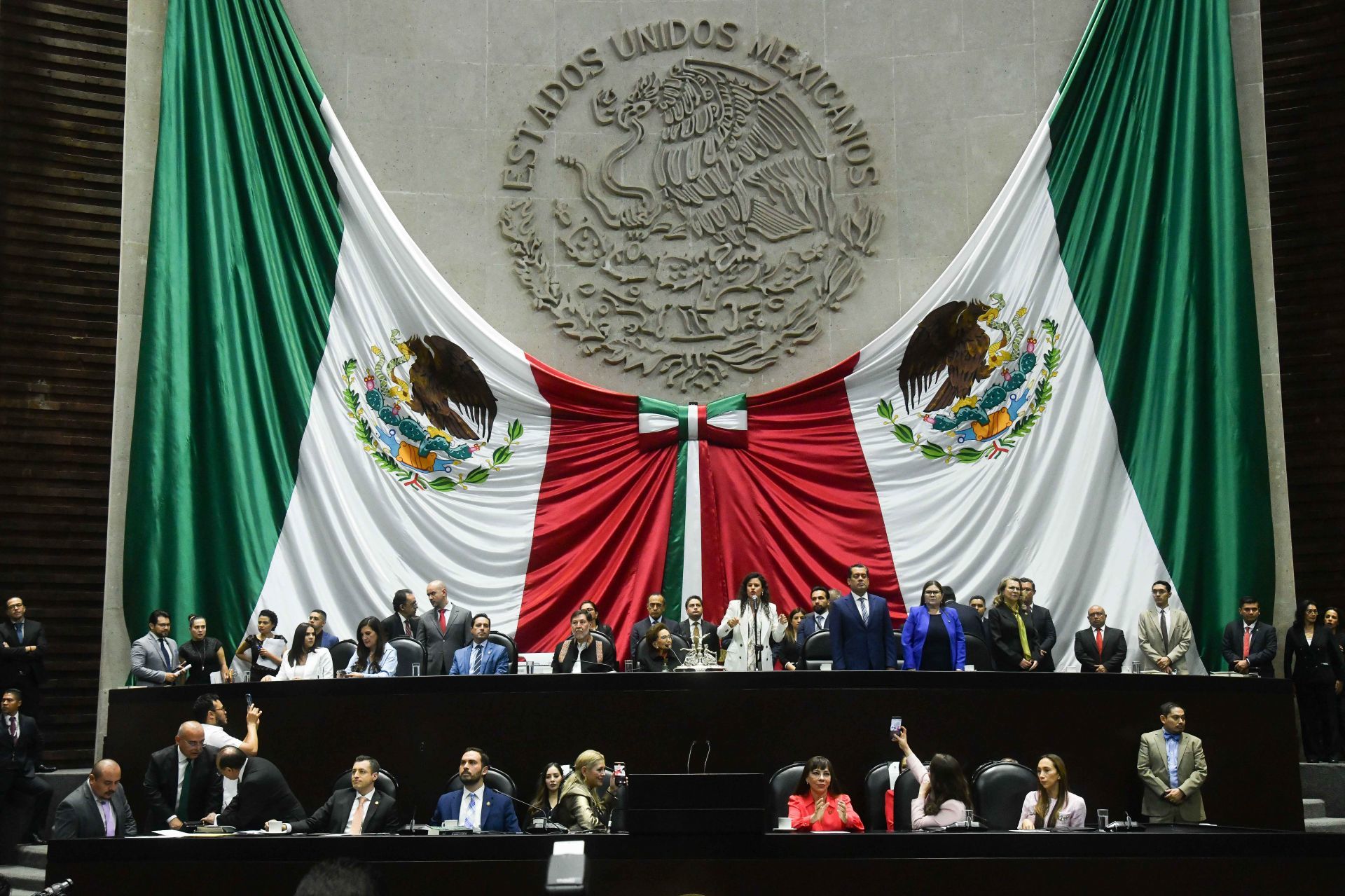 Morena y sus aliados cuentan con la mayoría en el Congreso de la Unión.