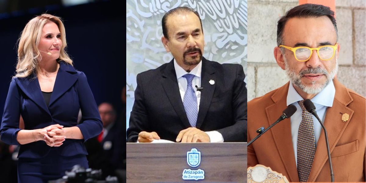 Estos tres alcaldes panistas ocuparon el top 3 de los presidentes municipales del Estado de México.