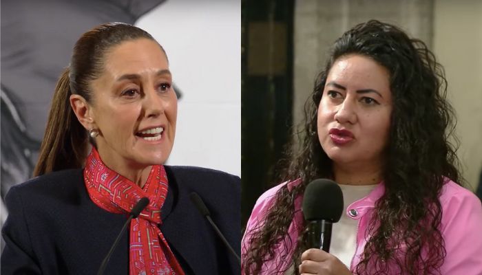 En la 'conferencia del pueblo' la presidenta Claudia Sheinbaum se intercambió fuertes declaraciones con una periodista.