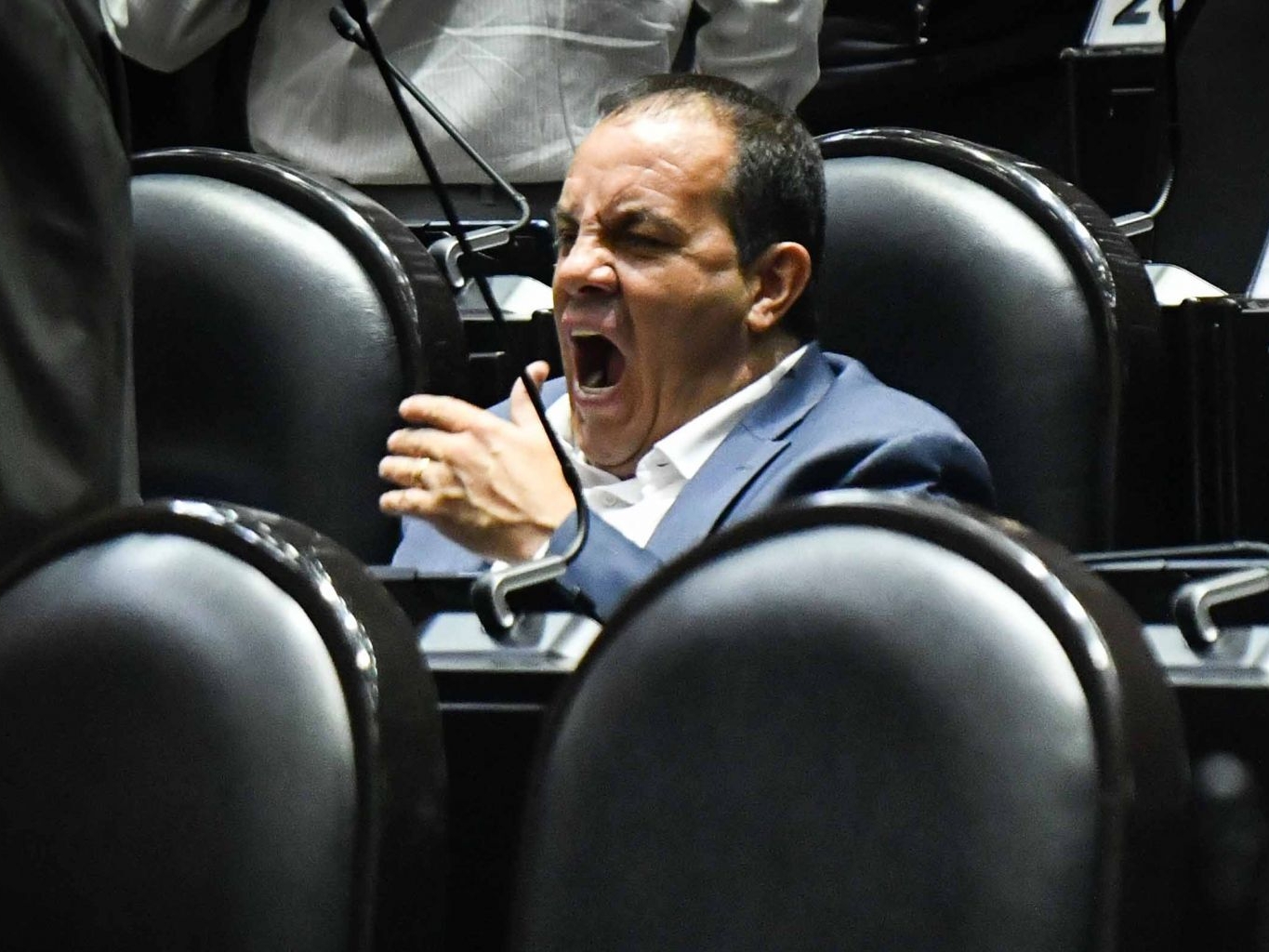 Imagen del diputado de Morena, Cuauhtémoc Blanco