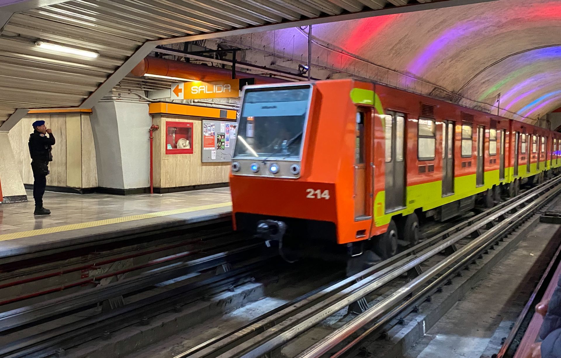 Metro de la Ciudad de México.