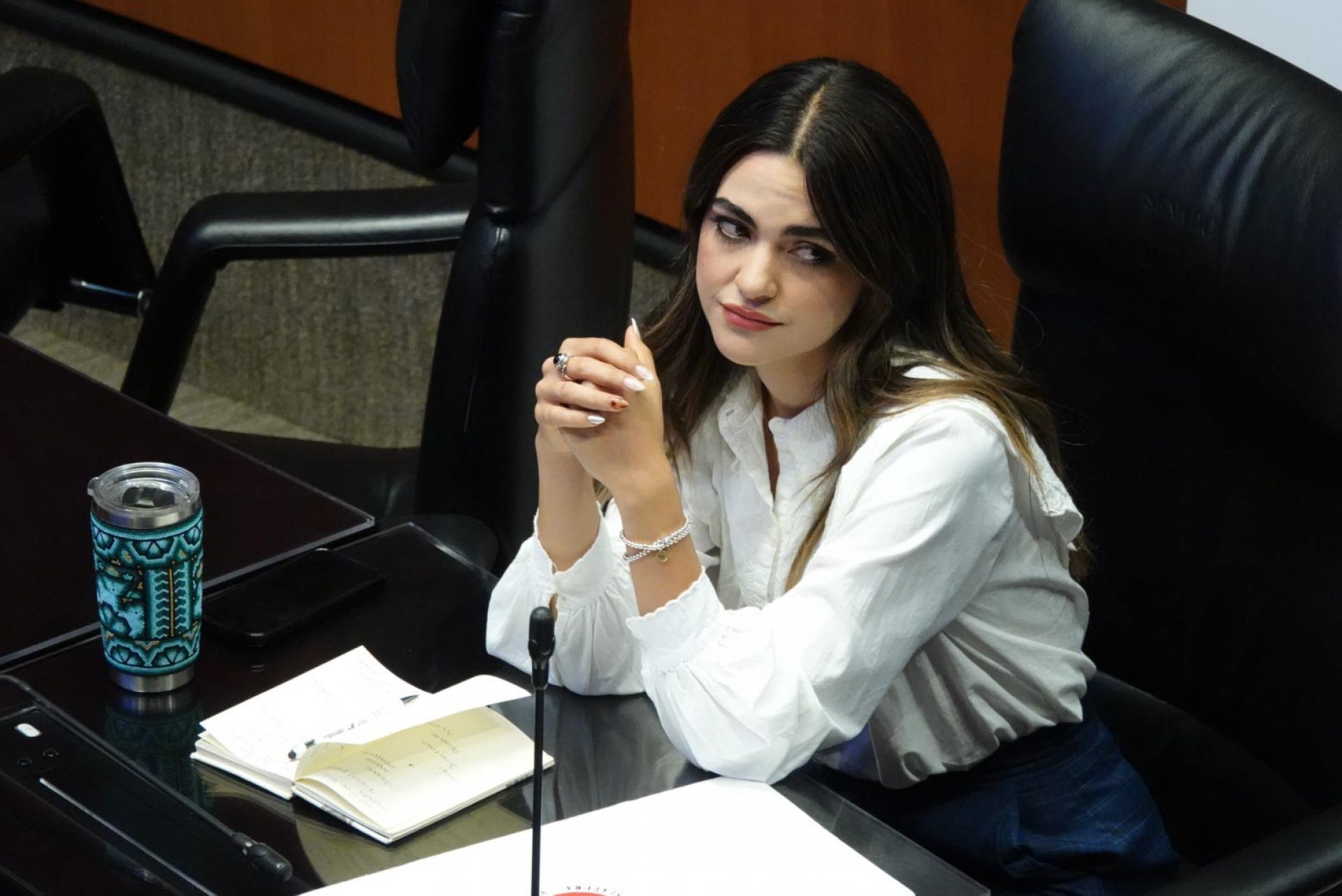 (VIDEO) Andrea Chávez rompe el silencio sobre supuestos audios vs Sheinbaum